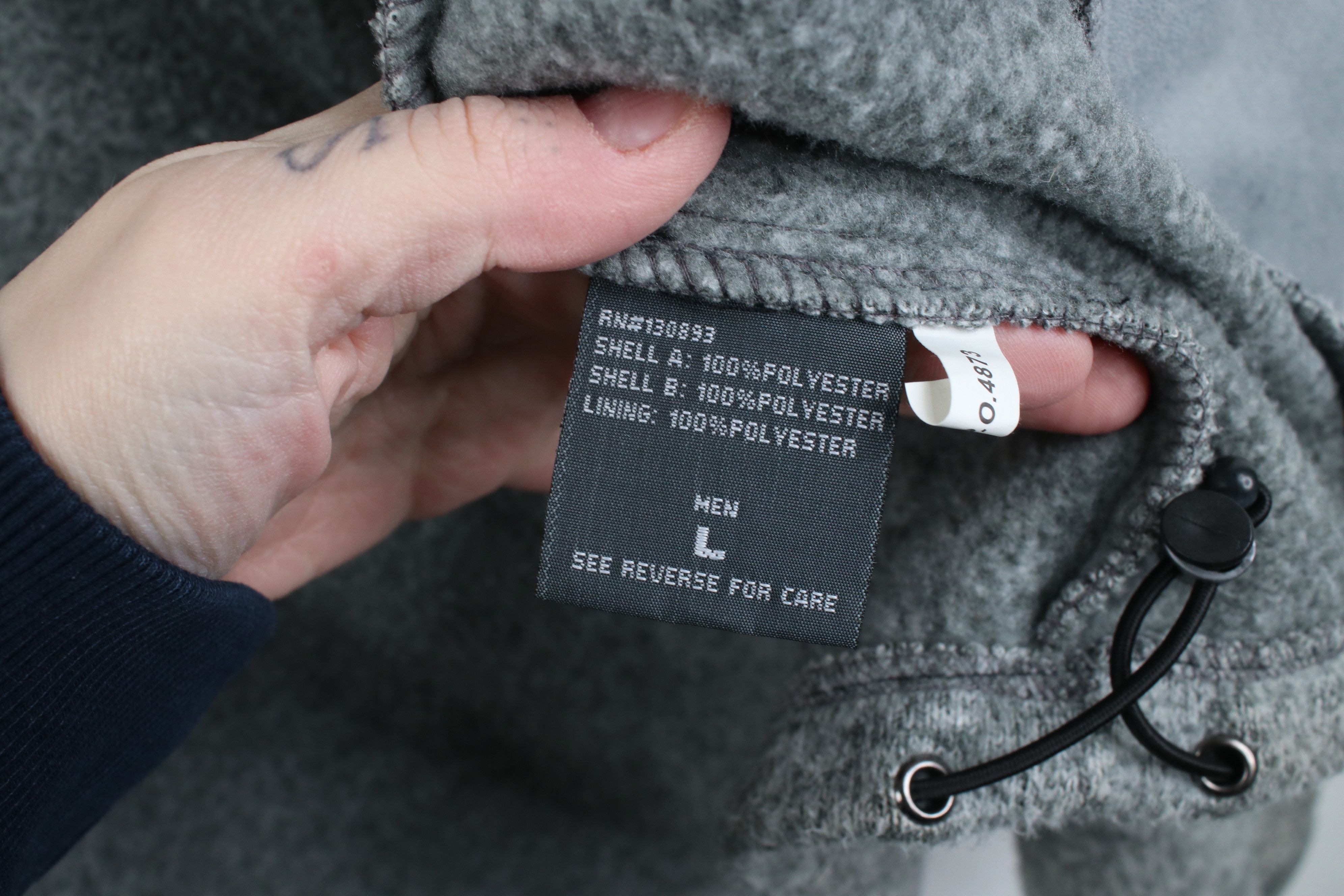 New Balance Vintage New Balance Sweater Full Zip Jacket Swacket Gray Size US L / EU 52-54 / 3 - 10 Thumbnail