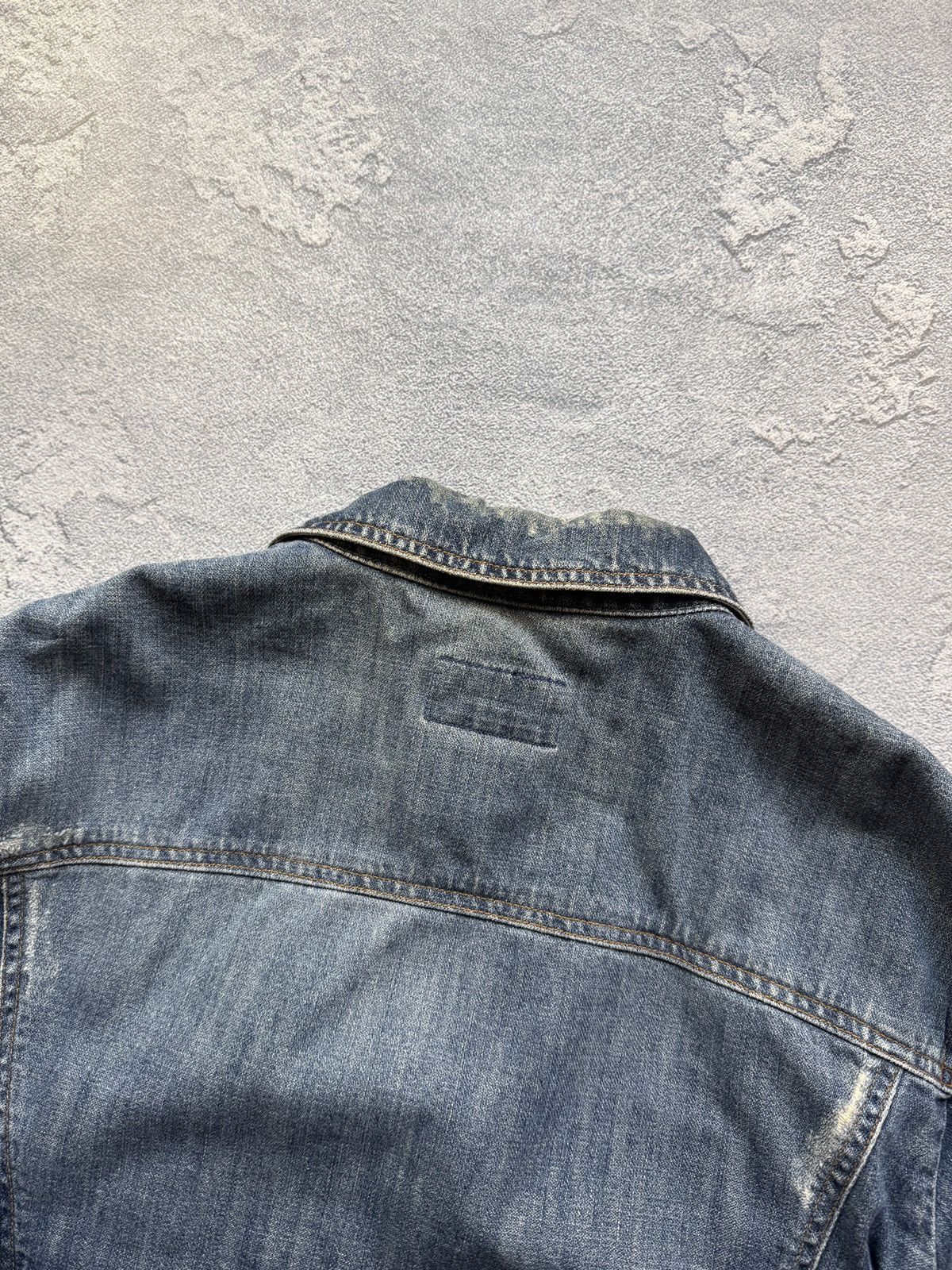 Dolce & Gabbana Vintage Dolce Gabbana Denim Jacket Destrised 90s Y2K Size US L / EU 52-54 / 3 - 10 Thumbnail