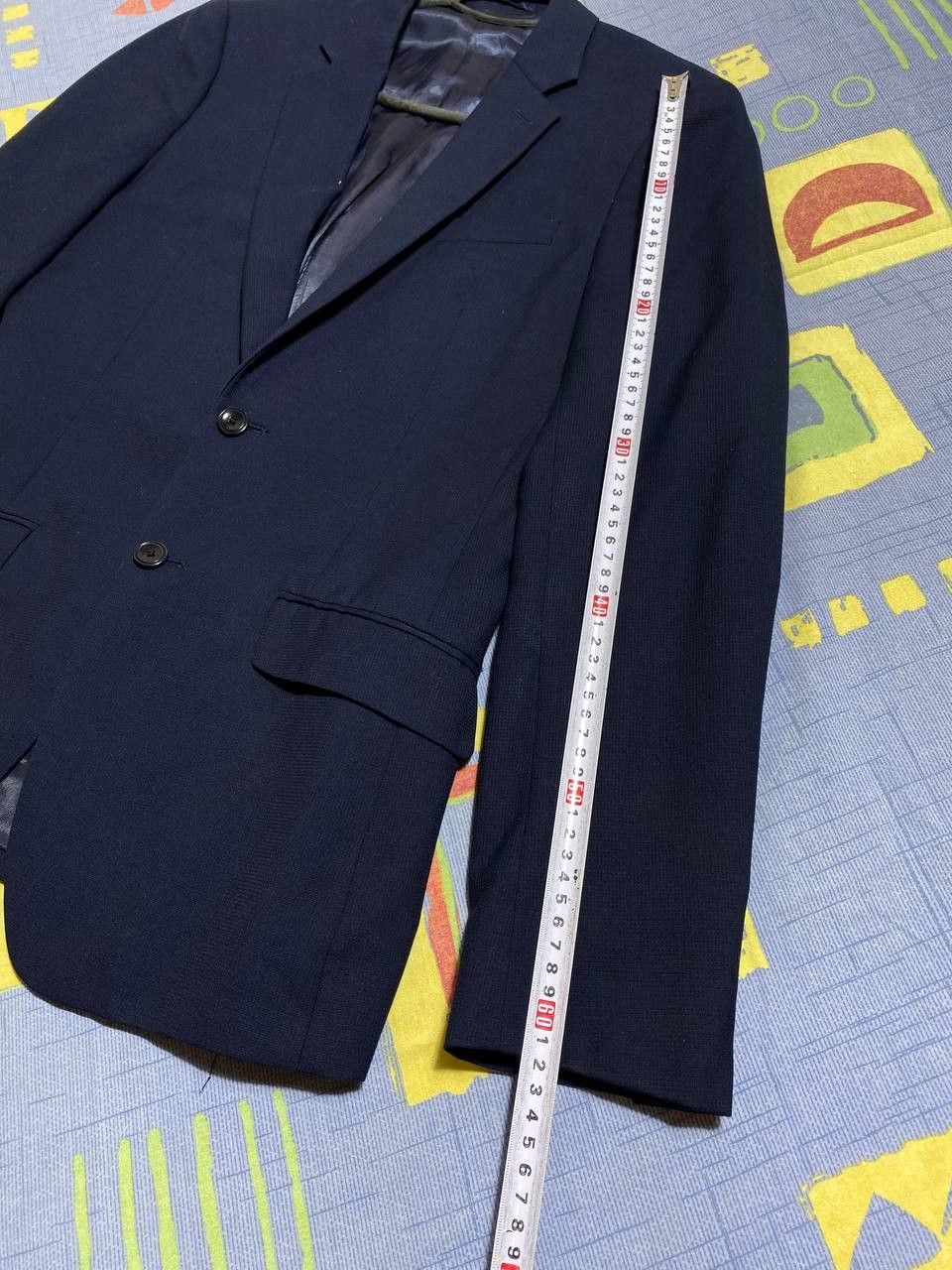 Reiss × Vintage Reese navy velvet blazer Size 42R - 16 Thumbnail