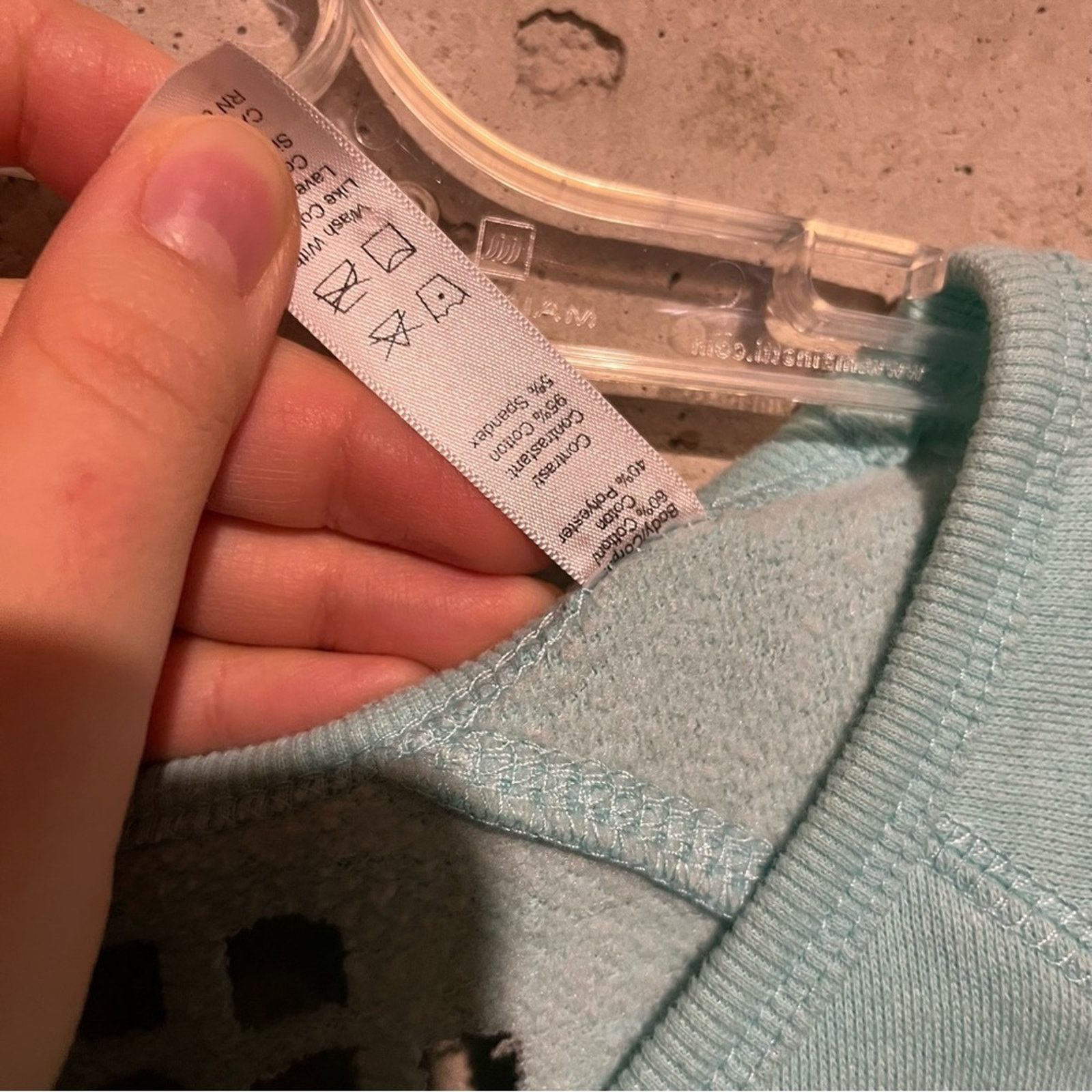 Kyodan Kyodan Women's Sweater Size Large Blue Open Mesh Back Size L / US 10 / IT 46 - 5 Thumbnail