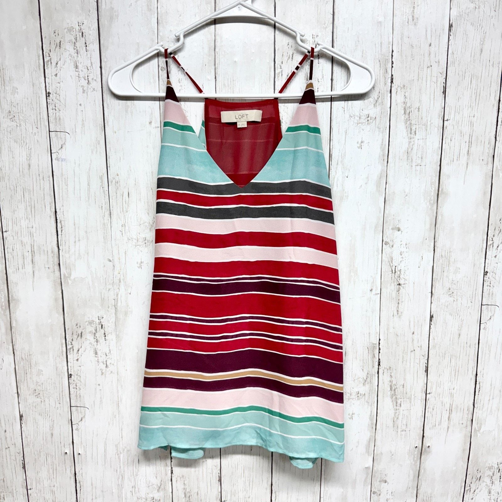 Ann Taylor Ann Taylor Loft Blouse Sz XS Stripe Sleeveless Tank Top | Grailed, image size:1600x1600