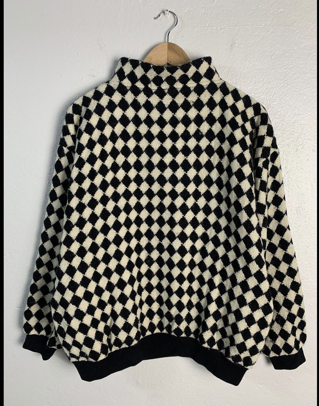 Japanese Brand May Beetle Plaid Sweater Size US L / EU 52-54 / 3 - 8 Thumbnail