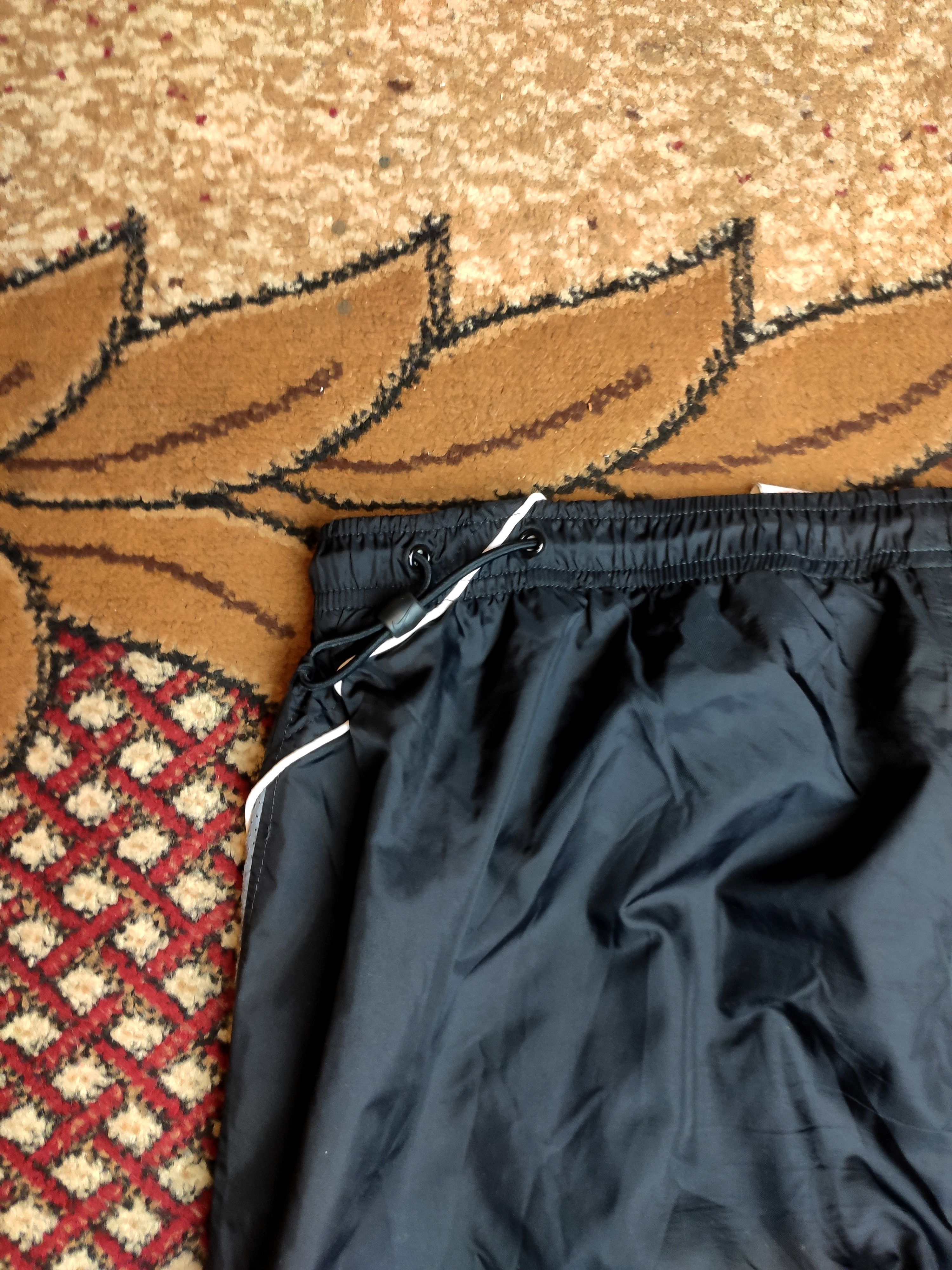 Nike × Vintage Nike vintage trackpants sweatpants 00s flared parachute L/XL Size US 34 / EU 50 - 7 Thumbnail