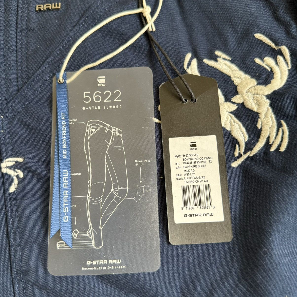 G-Star × Pharrell 2017 G-Star Raw Pharrell Williams Chinoiserie Print Jeans Size 32" / US 10 / IT 46 - 6 Thumbnail