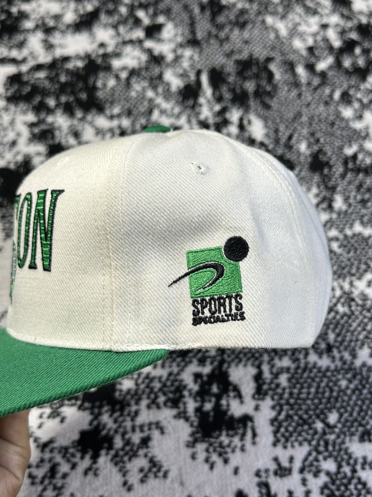 Sports Specialties Vintage NBA Boston Celtics Laser Sports Specialties Hat Size ONE SIZE - 4 Thumbnail