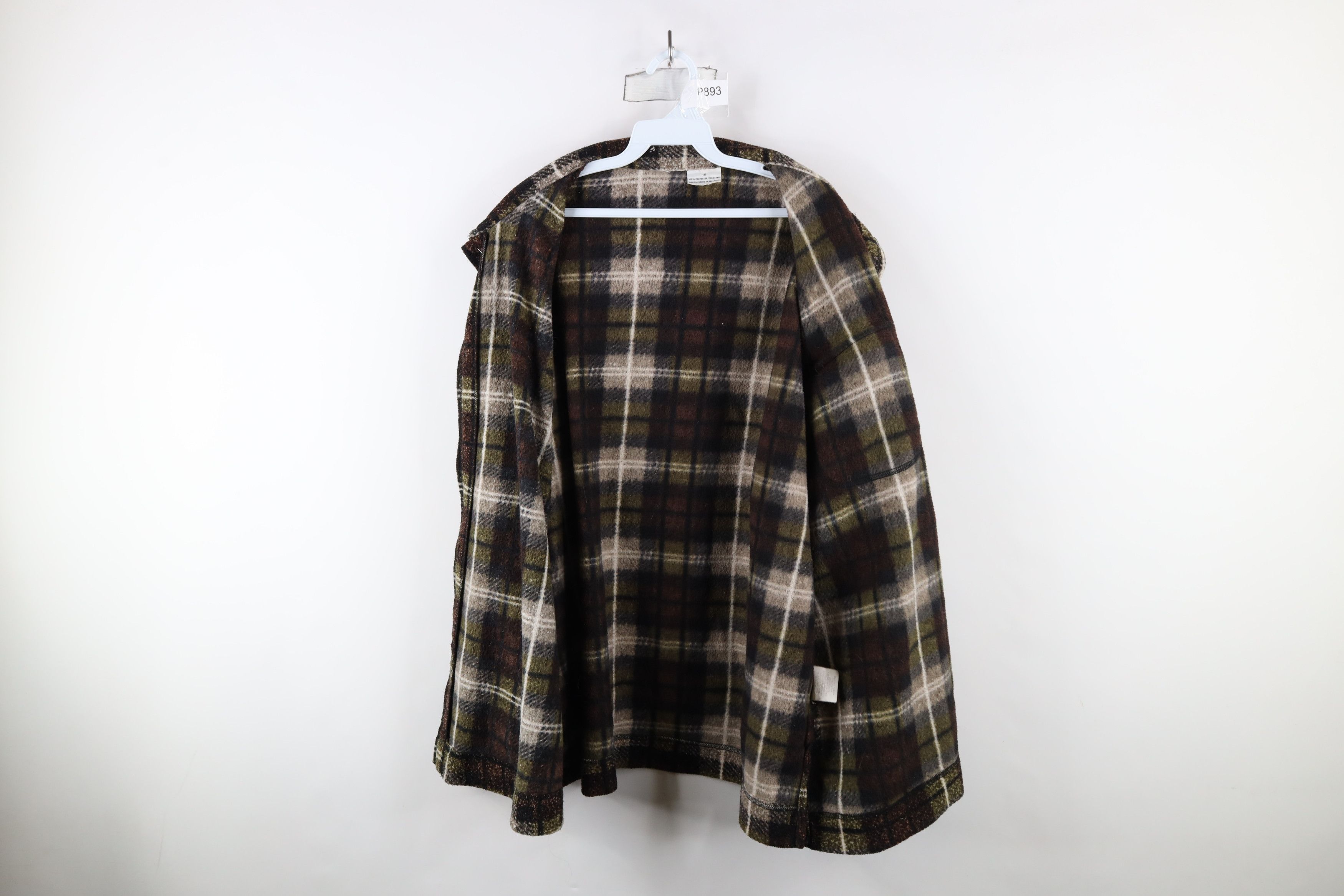 Vintage Vintage 90s Streetwear Button Shirt Jacket Jac Shirt Plaid Size XL / US 12-14 / IT 48-50 - 8 Thumbnail