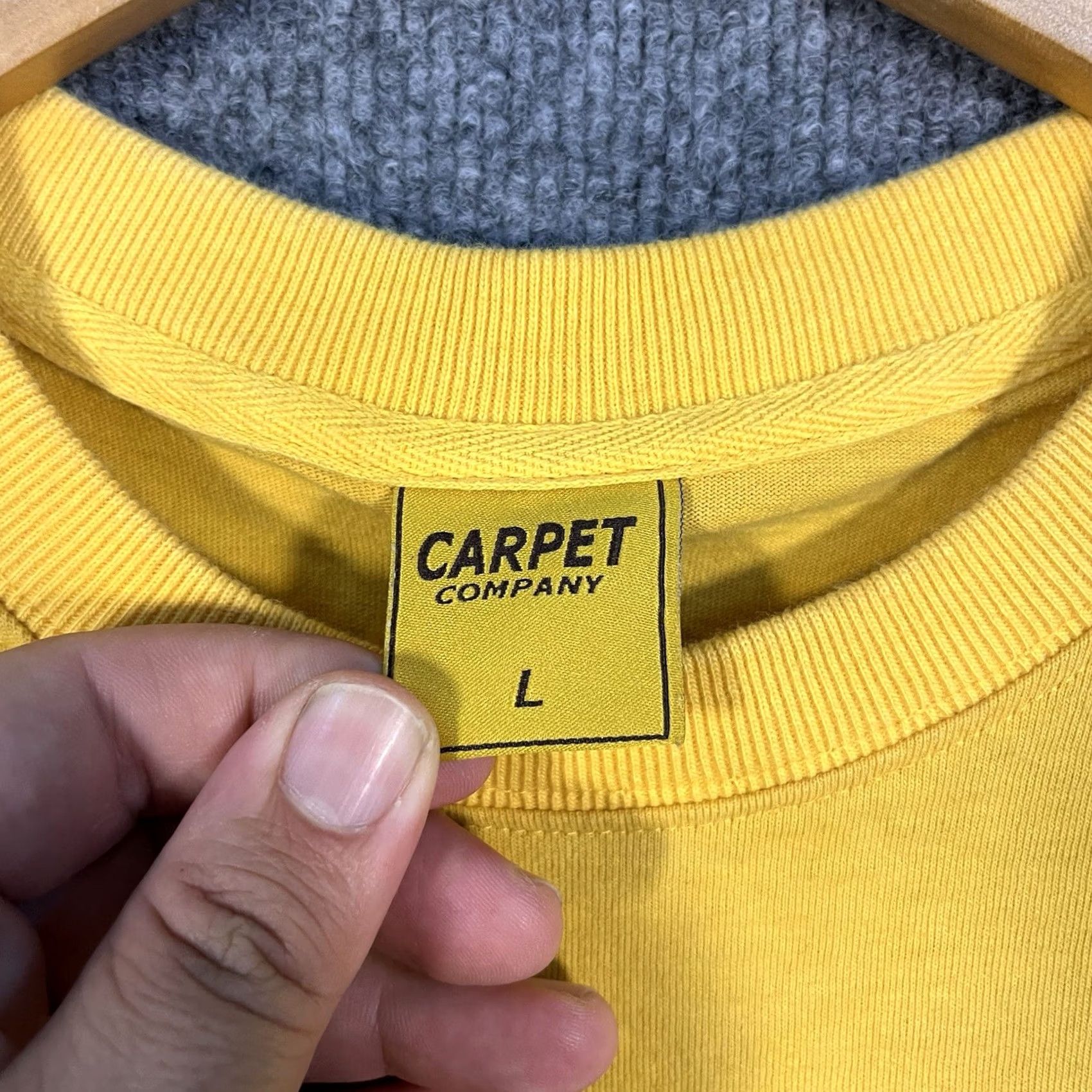 Carpet Company Carpet Company Moroccan Mens L Graphic T Shirt Yellow Streetwear Size US L / EU 52-54 / 3 - 6 Thumbnail