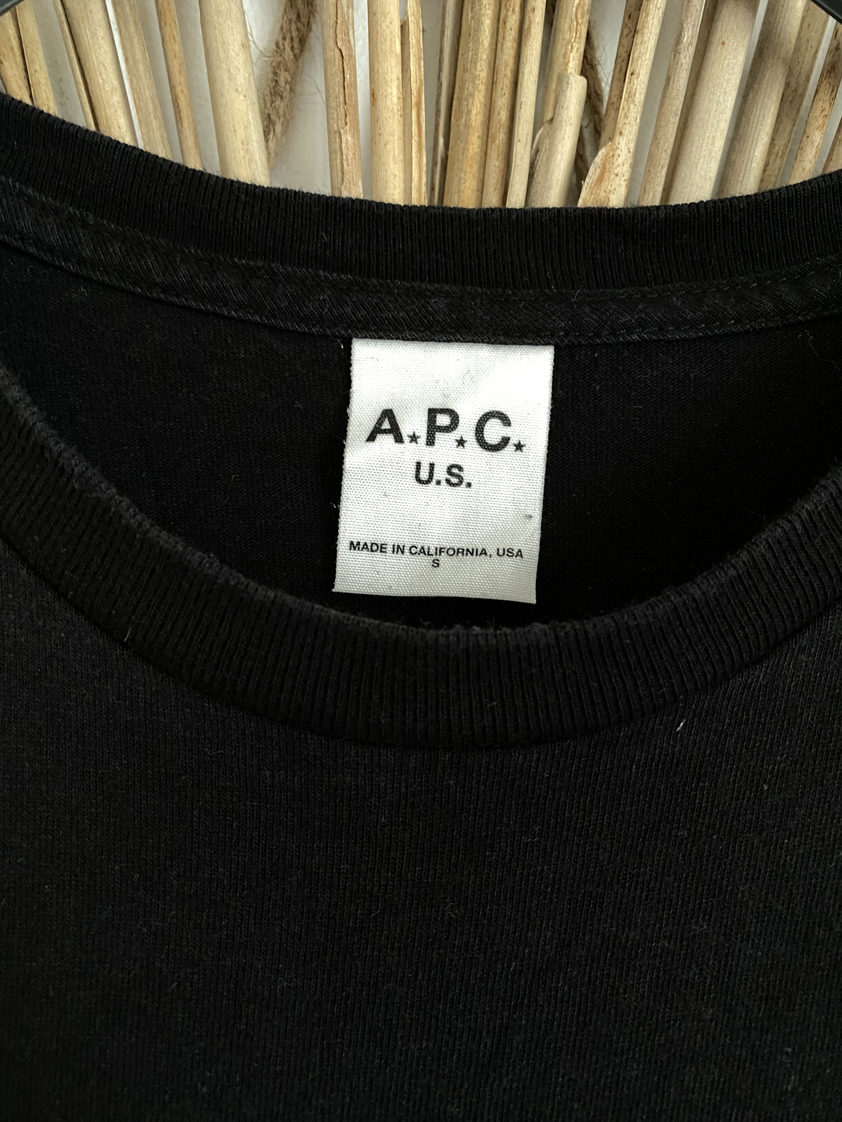 A.P.C. A.P.C usa vintage mini logo essential t-shirt Size US S / EU 44-46 / 1 - 4 Thumbnail
