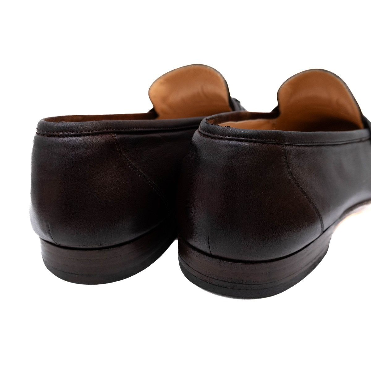 Salvatore Ferragamo Salvatore Ferragamo Brown Calf Loafers Kiltie Tassels Size US 9.5 / EU 42-43 - 8 Thumbnail