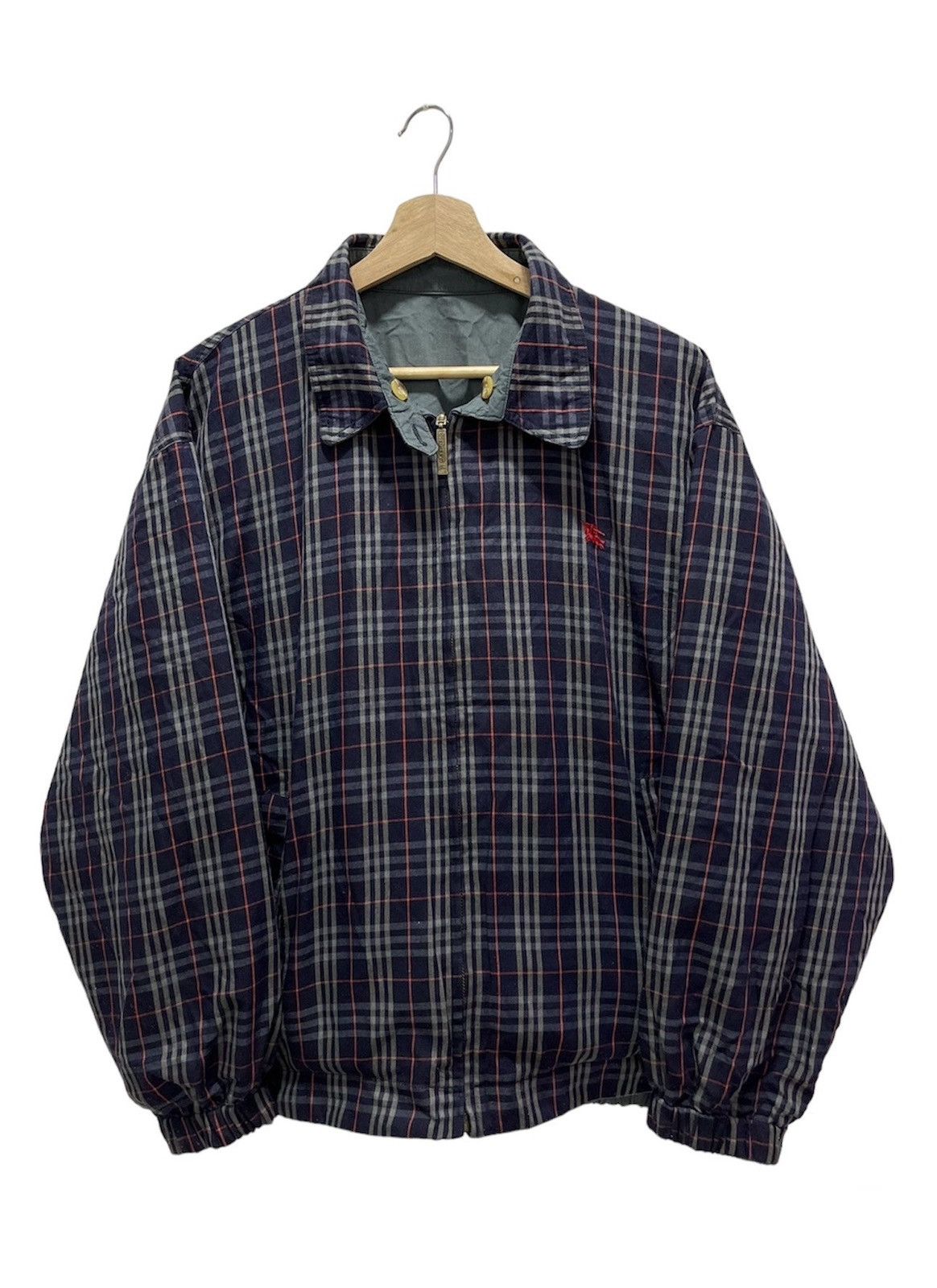 Burberry BURBERRY NOVA CHECK RIVERSIBLE BOMBER JACKET Size US L / EU 52-54 / 3 - 1 Thumbnail