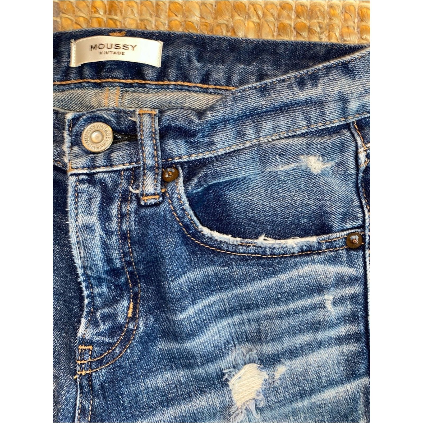MOUSSY MOUSSY $350 Prichard Skinny Jean 24” EUC Size 24" / US 00 / IT 34 - 7 Thumbnail