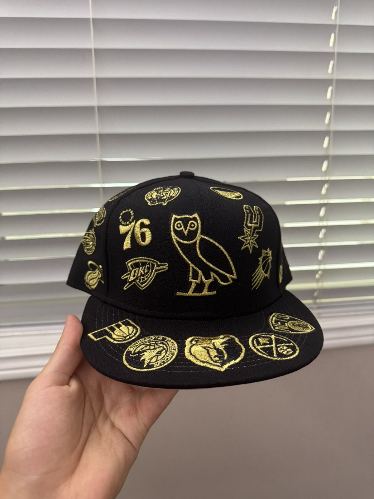NBA × October's Very Own OVO NBA Team Icons New Era 59 Fifty Size ONE SIZE - 1 Thumbnail