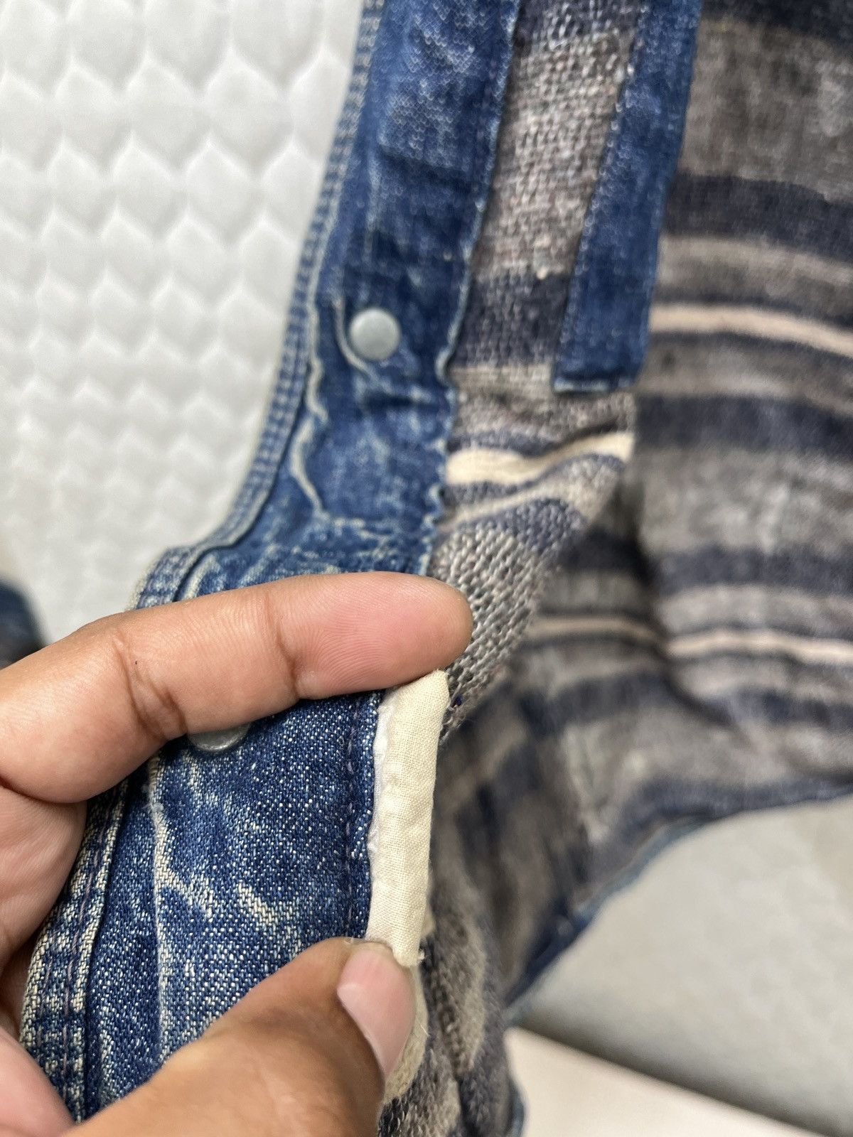 Sears 🔥🔥🔥STEALS VTG SEARS DENIM VEST REWORKED Size US S / EU 44-46 / 1 - 12 Thumbnail