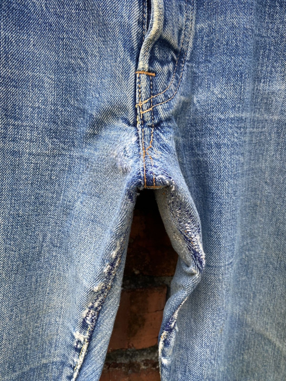 Levi's Vintage Clothing W36x28 true Vintage levi's redline big E repaired Size US 36 / EU 52 - 5 Thumbnail