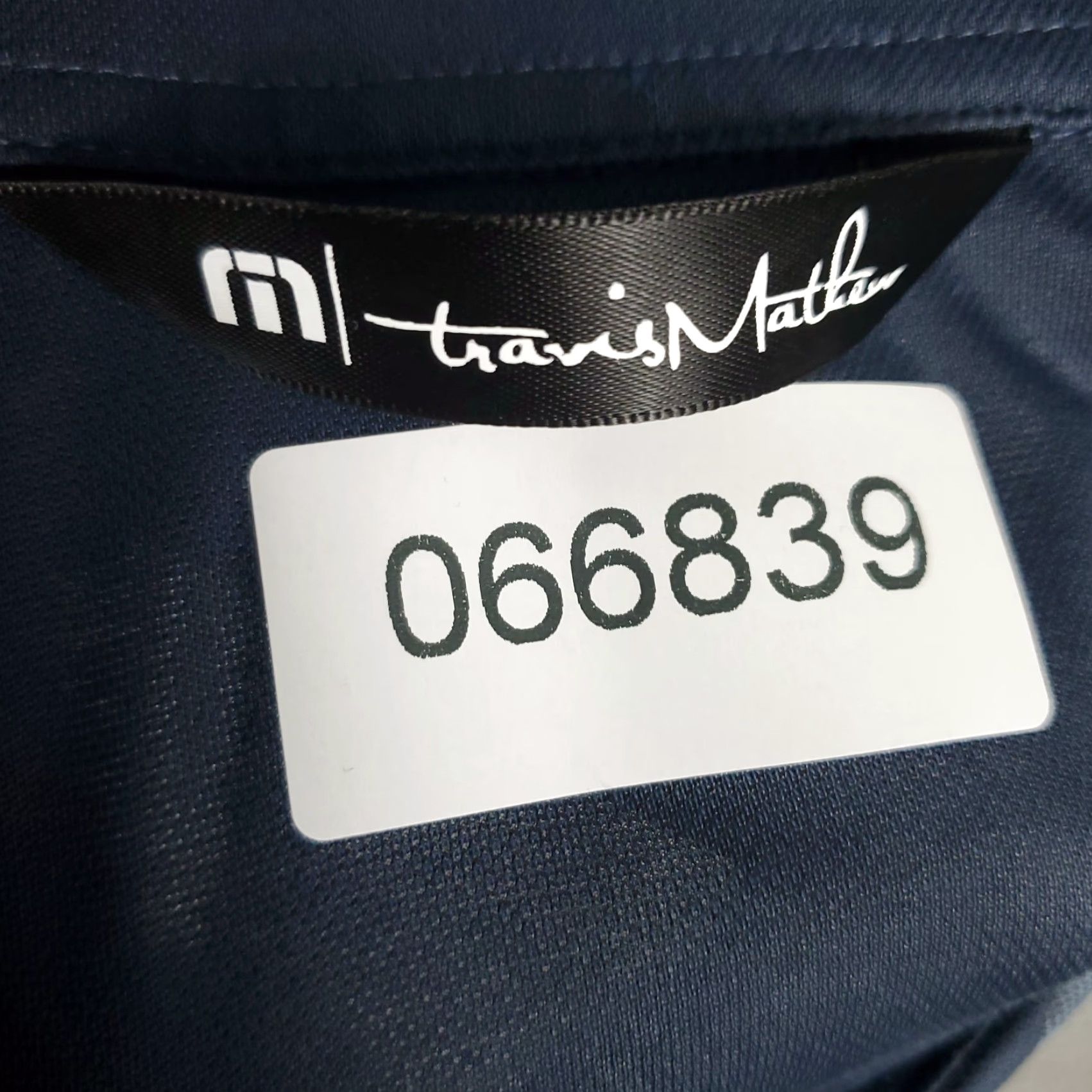 TravisMathew Travis Mathew Polo Shirt Mens Large Blue Camouflage Cable Golf Short Sleeve Shirt Size US L / EU 52-54 / 3 - 8 Thumbnail
