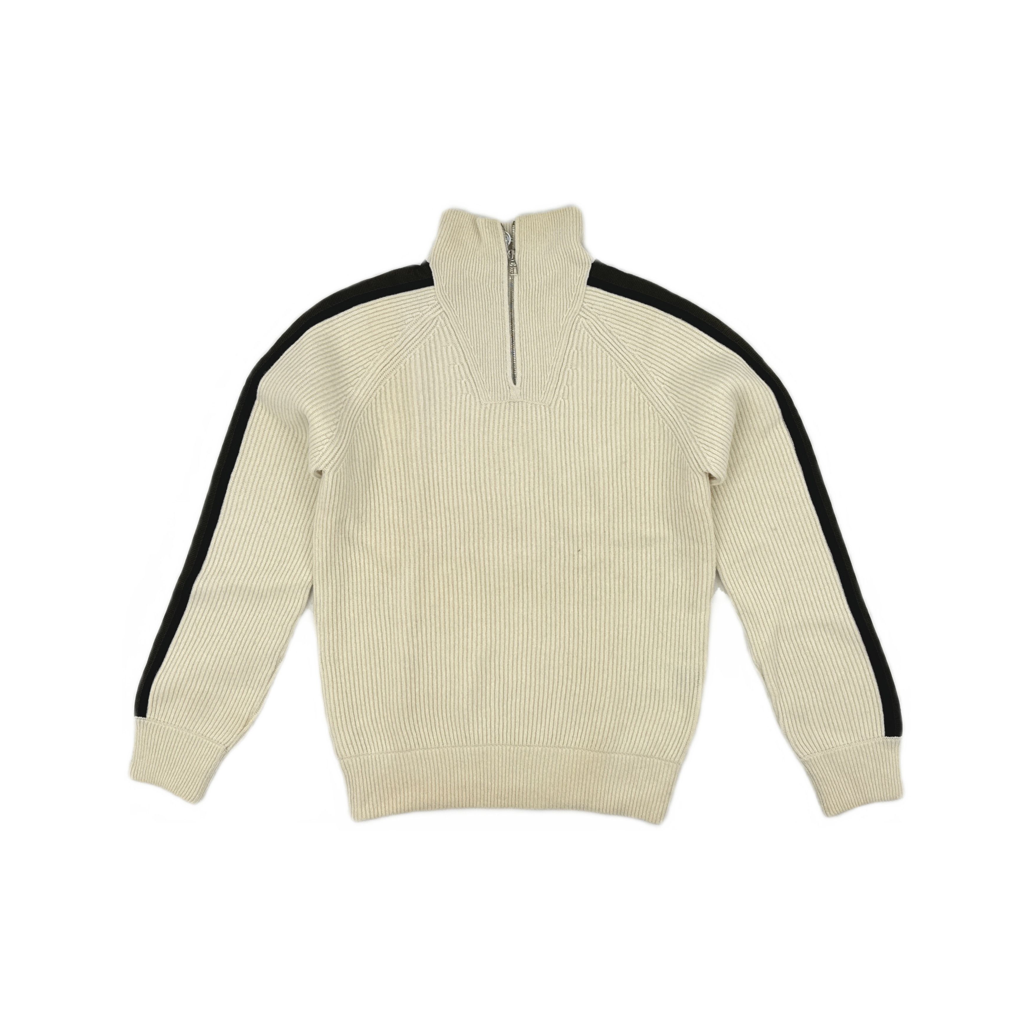 Louis Vuitton Louis Vuitton Stripe Half-Zip Knit Sweater XL Size US XL / EU 56 / 4 - 1 Thumbnail