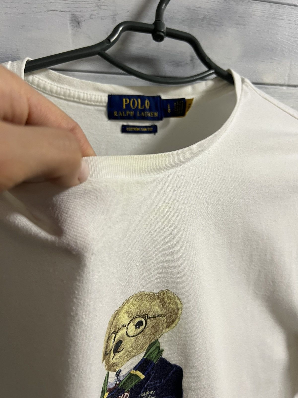 Polo Ralph Lauren Rare T-Shirt Polo Bear by Ralph Lauren Luxury Size US L / EU 52-54 / 3 - 7 Thumbnail