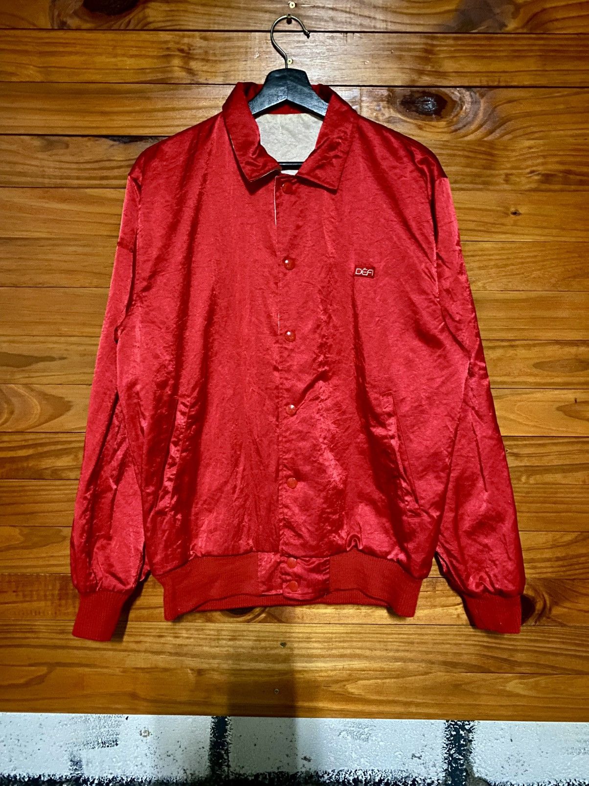 Vintage Vintage Japan Racing Association Horseman Reversible Satin Size US M / EU 48-50 / 2 - 14 Thumbnail