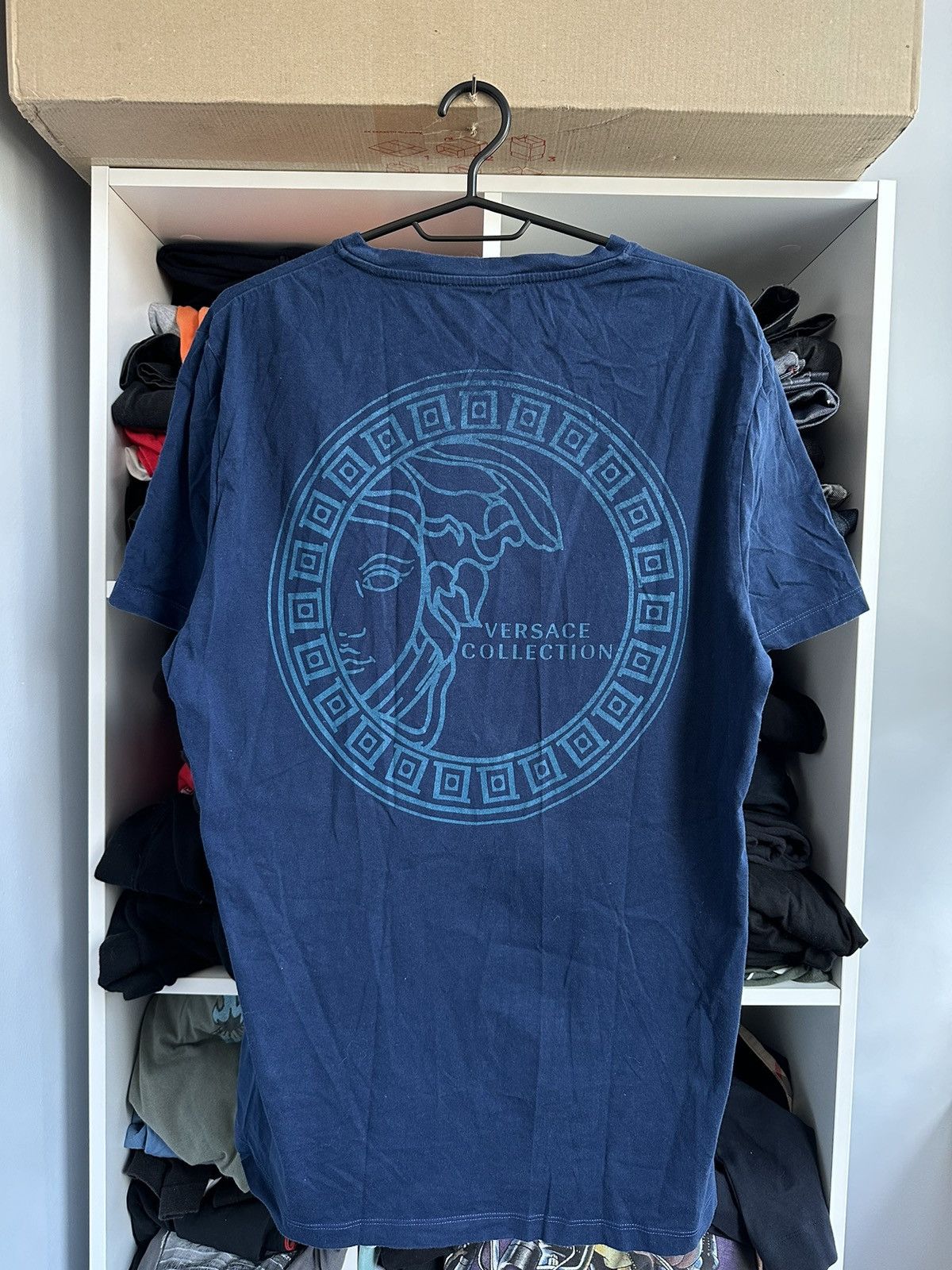 Versace 🔥VERSACE COLLECTION BIG MEDUZA LOGO T-SHIRT🔥 Size US L / EU 52-54 / 3 - 1 Thumbnail