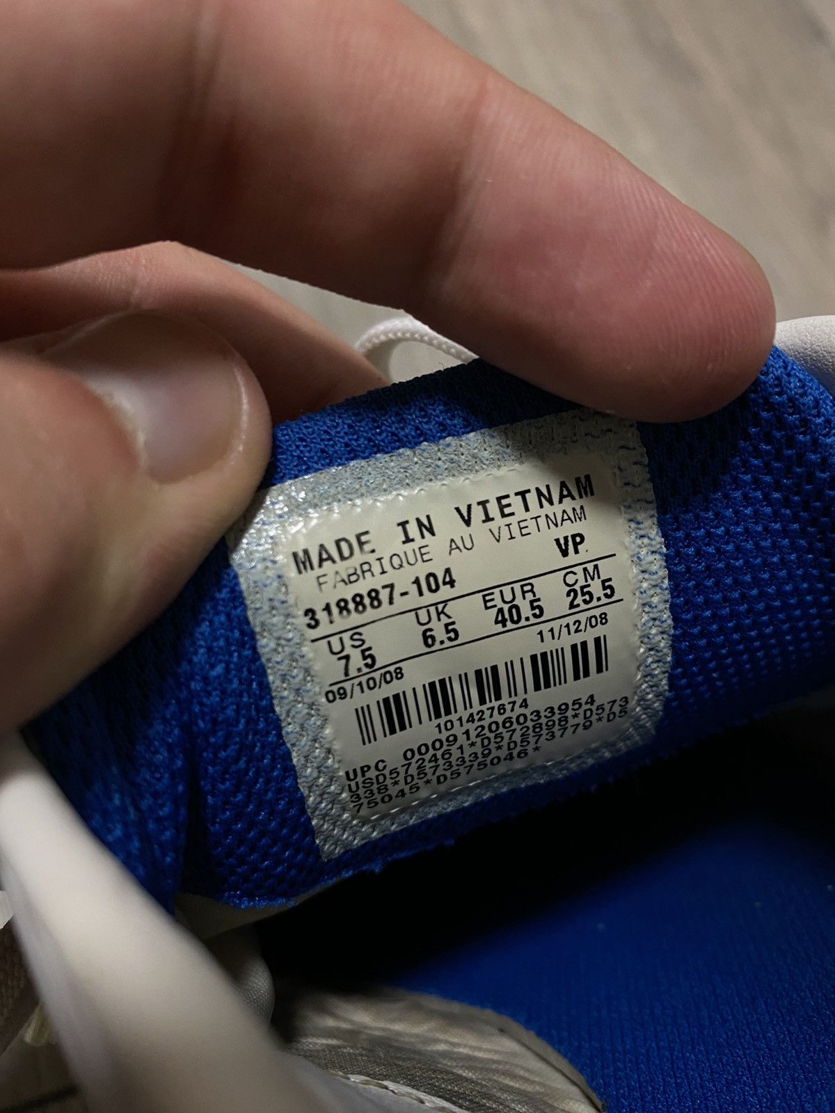 Nike Vintage Nike Total 90 Boots Ninety Laser II Saccer Football Size US 7.5 / EU 40-41 - 11 Thumbnail