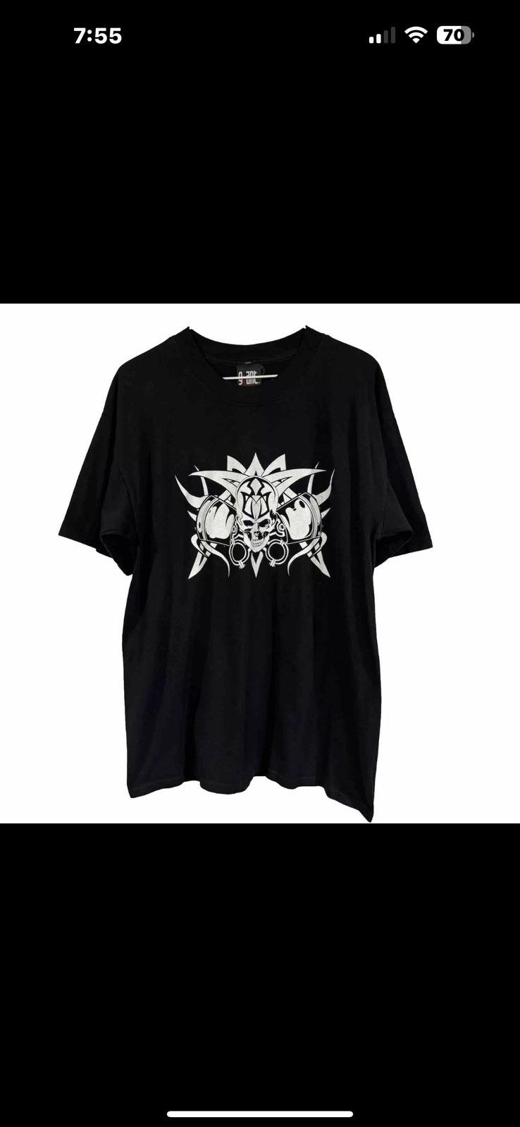 Giant Flesh and Chrome Band Shirt Mens Sz Large Vintage Giant Tag Size US L / EU 52-54 / 3 - 1 Thumbnail