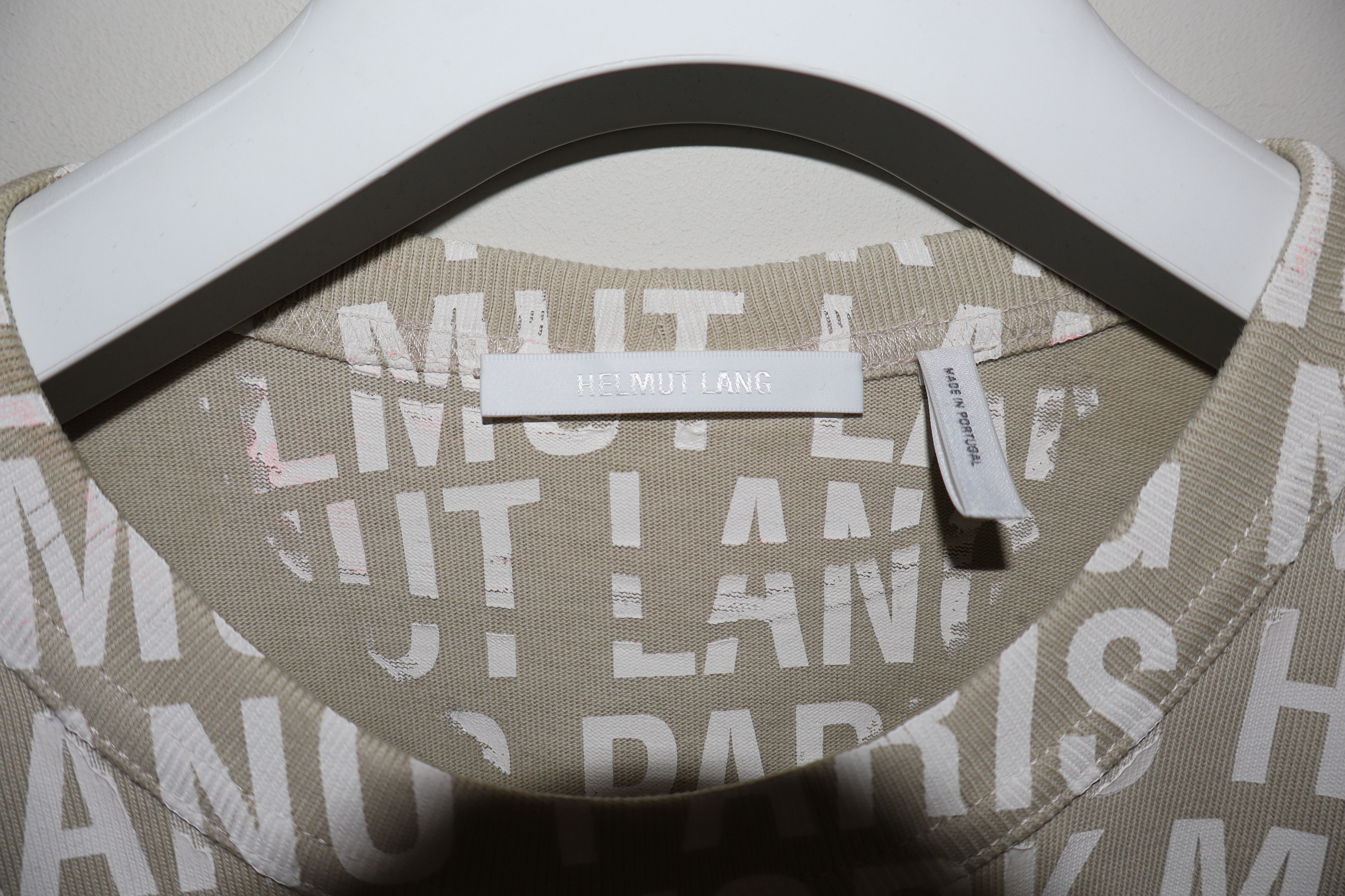 Helmut Lang Logo print t-shirt Size US M / EU 48-50 / 2 - 2 Thumbnail