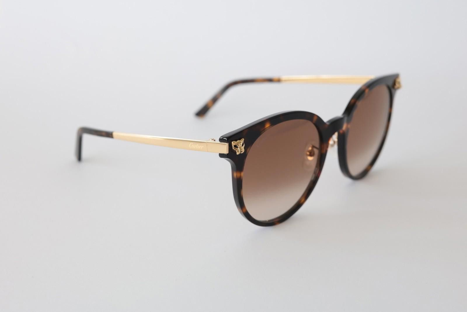 Cartier New Cartier eyewear optical sunglasses CT0245SK 002 gold Size ONE SIZE - 5 Thumbnail