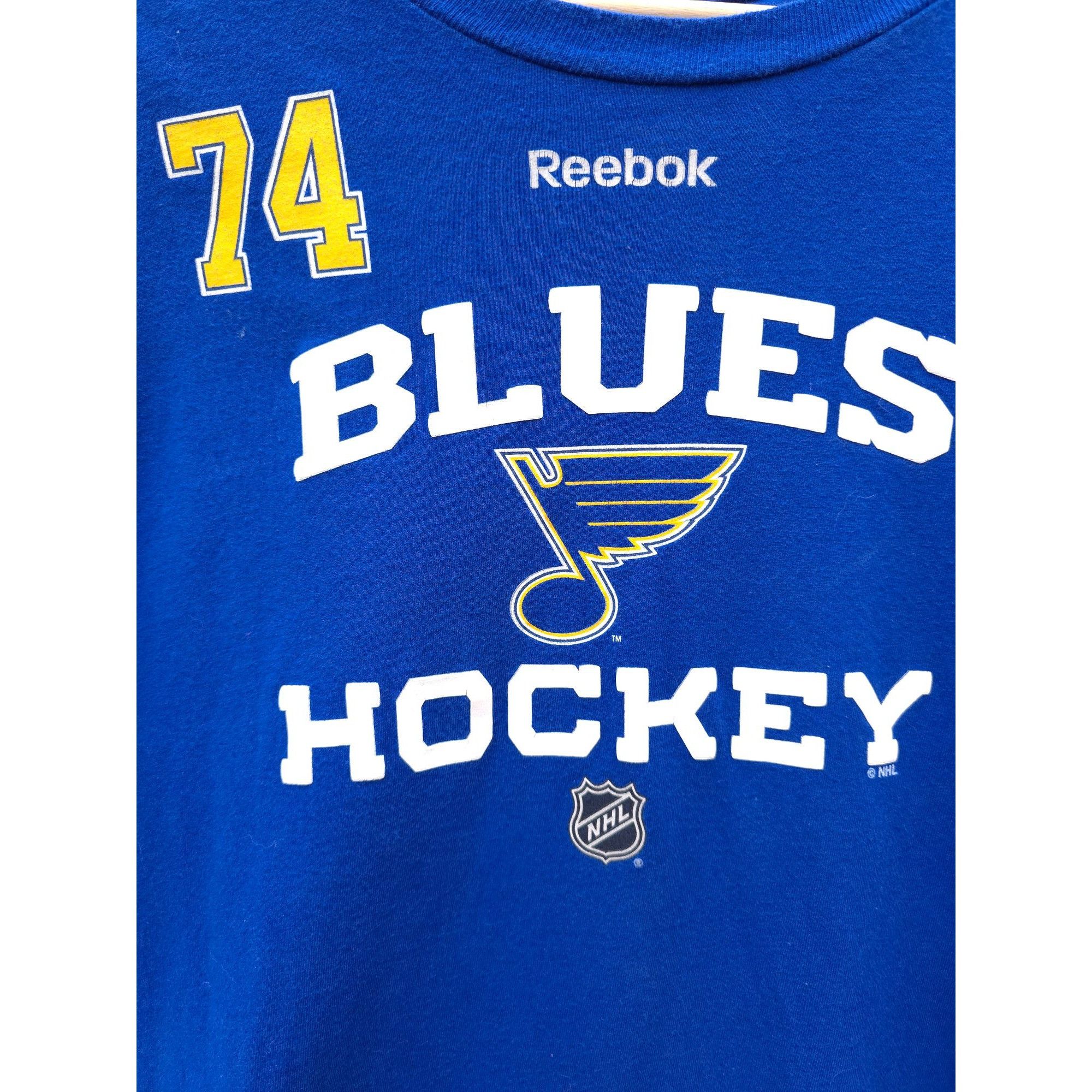 Reebok Reebok St. Louis Blues Hockey T-Shirt Oshie 74 NHL Blue Yell Size US M / EU 48-50 / 2 - 2 Thumbnail