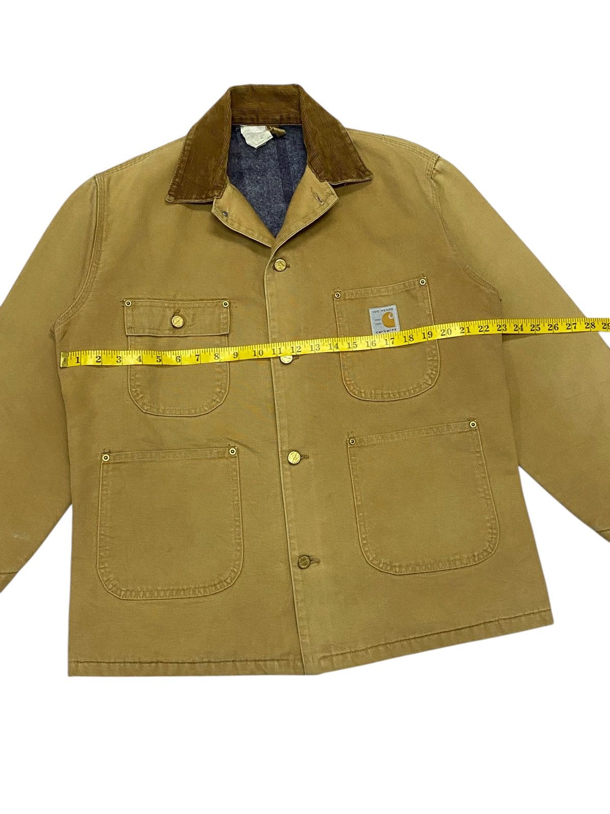Carhartt × Vintage Carhatt 100 Anniversary Duck Canvas Chore Blanket Jacket Size US L / EU 52-54 / 3 - 17 Thumbnail