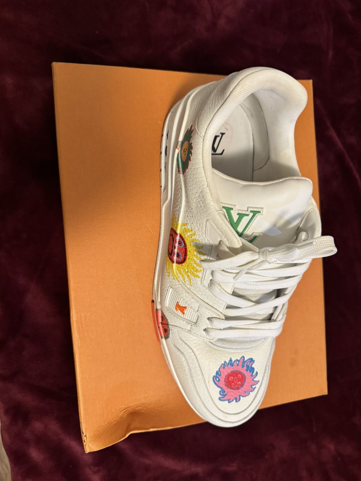 Louis Vuitton Louis Vuitton LV Trainer DD 1212 Size US 13 / EU 46 - 4 Thumbnail