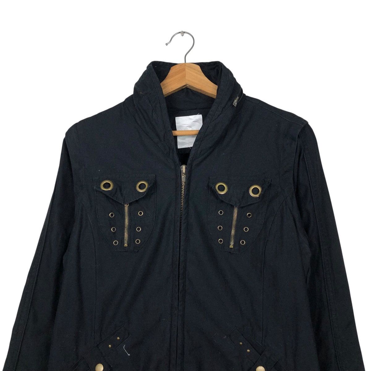 Hysteric Glamour 📌Vintage Biker Jacket Hamham Multi Pockets Size US L / EU 52-54 / 3 - 4 Thumbnail