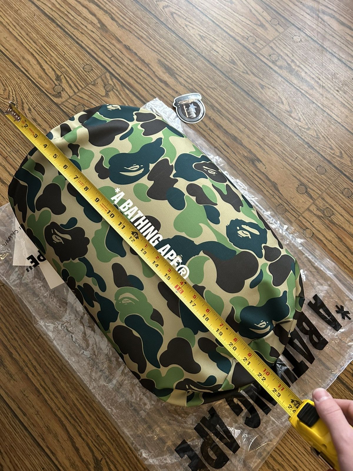 Bape Bape Green ABC Camo Bean Bag Pillow Size ONE SIZE - 6 Thumbnail