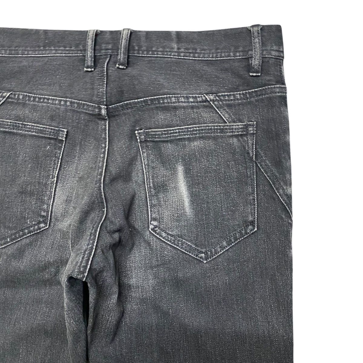 Tete Homme TETE HOMME Black Denim Slim Jeans Size US 30 / EU 46 - 11 Thumbnail
