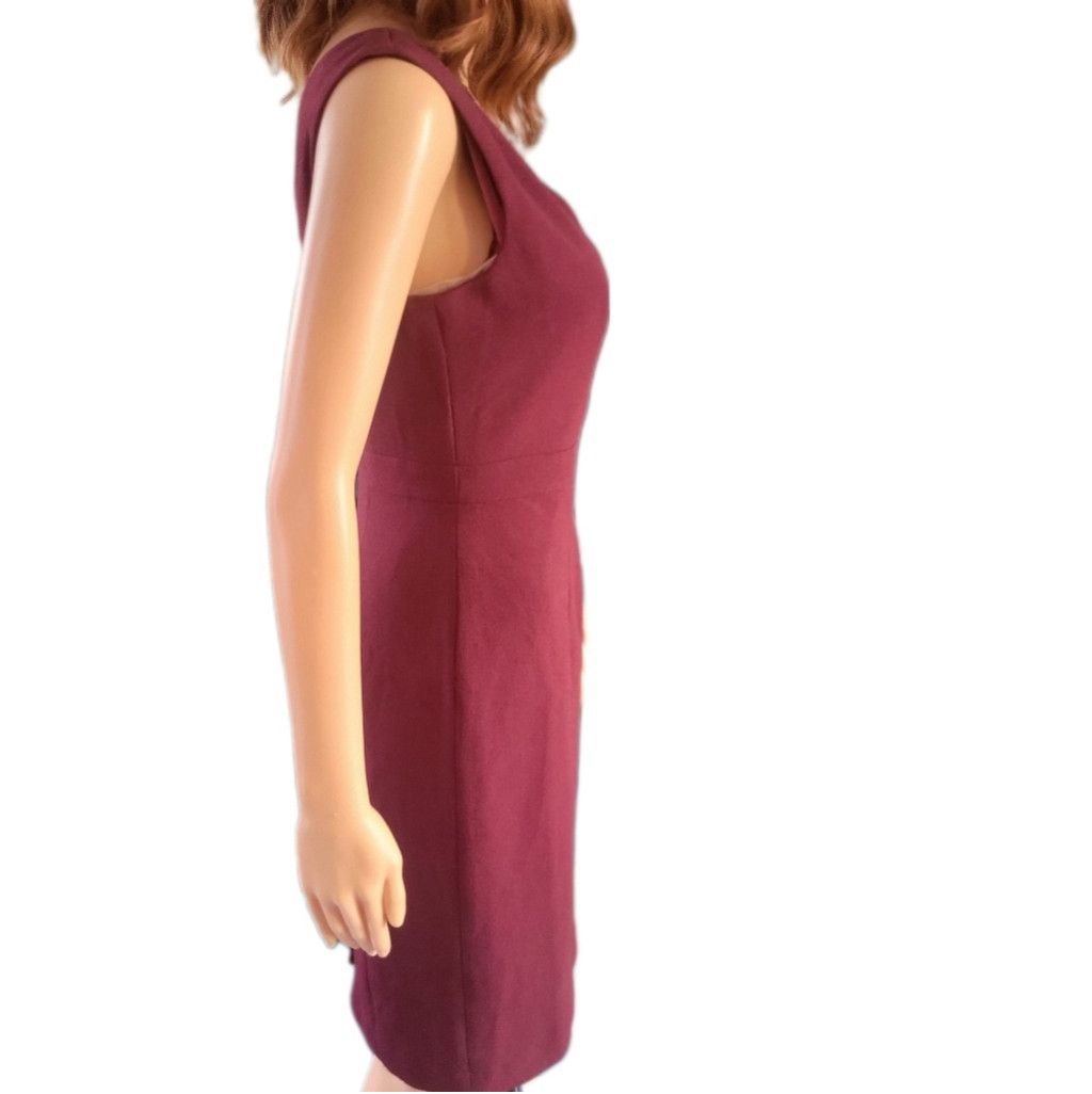 Saks Fifth Avenue SAKS 5th Ave V-neck Sleeveless Midi Dress Size 2 Size XS / US 0-2 / IT 36-38 - 5 Thumbnail