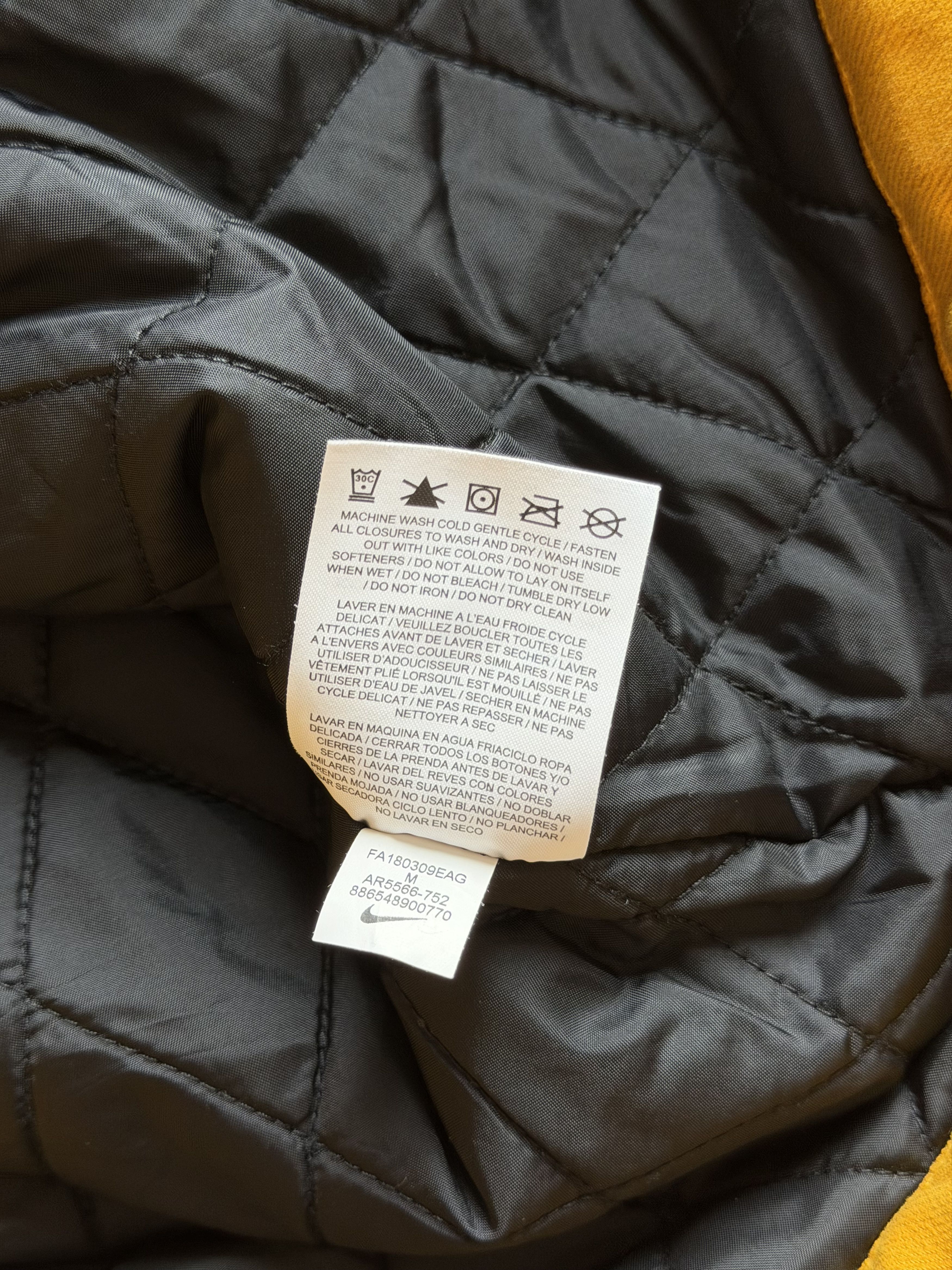 Nike × Supreme Supreme Nike Double Zip Work Jacket in Yellow Size US M / EU 48-50 / 2 - 10 Thumbnail