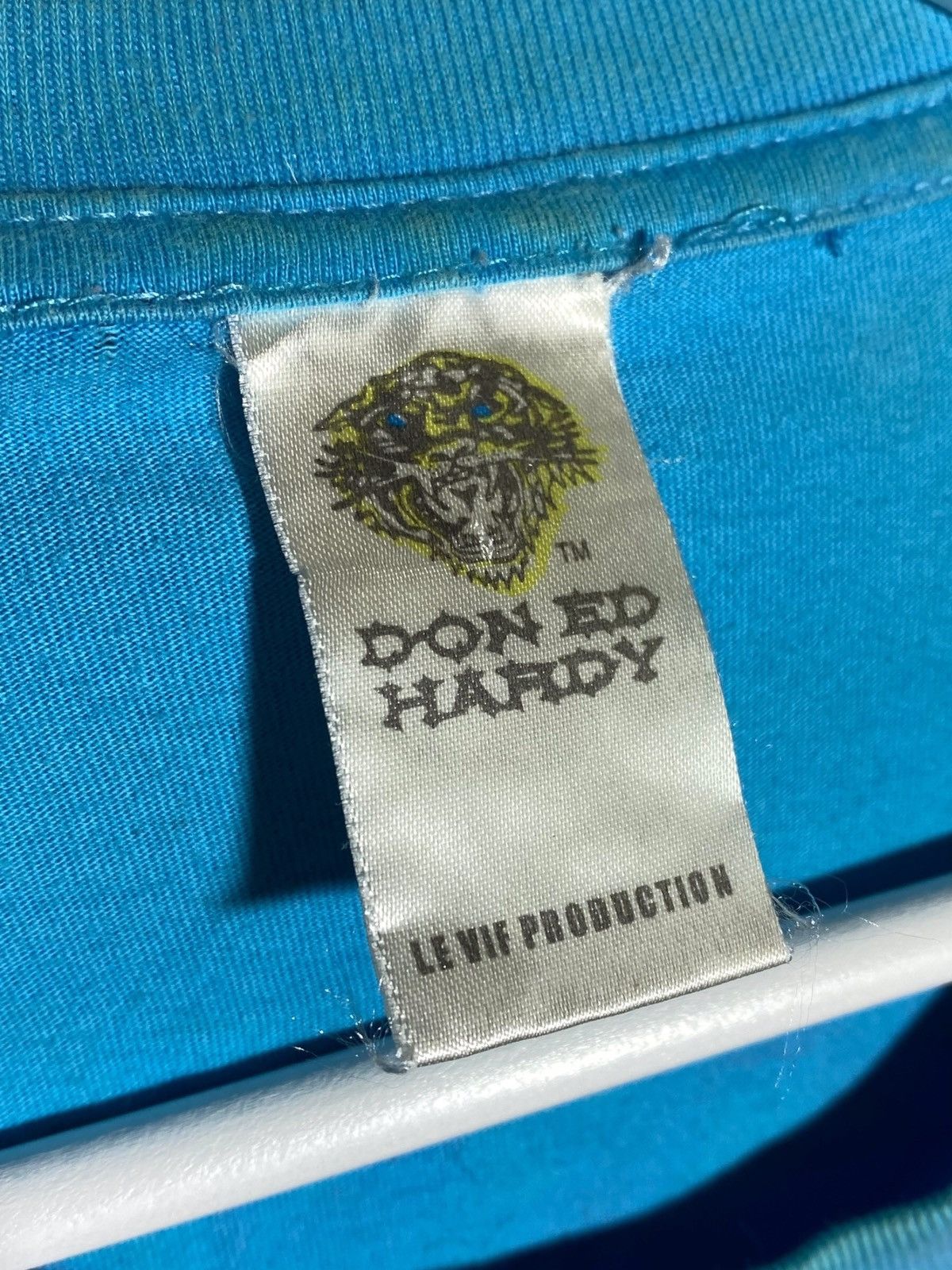 Japanese Brand × Vintage Vintage Ed Hardy Christian Audigier Overprint Y2k T-shirt Size US L / EU 52-54 / 3 - 19 Thumbnail