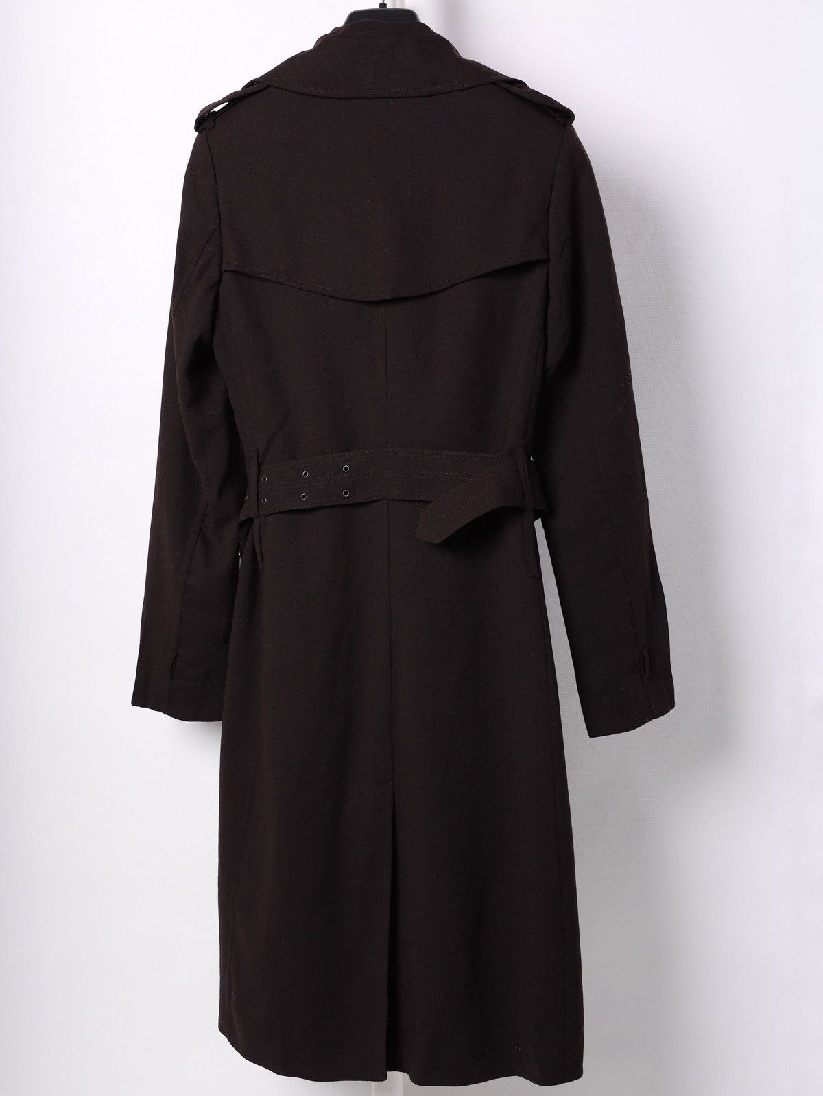 Burberry Burberry London Wool Elastane Light Trench Coat Vintage Size S / US 4 / IT 40 - 4 Thumbnail