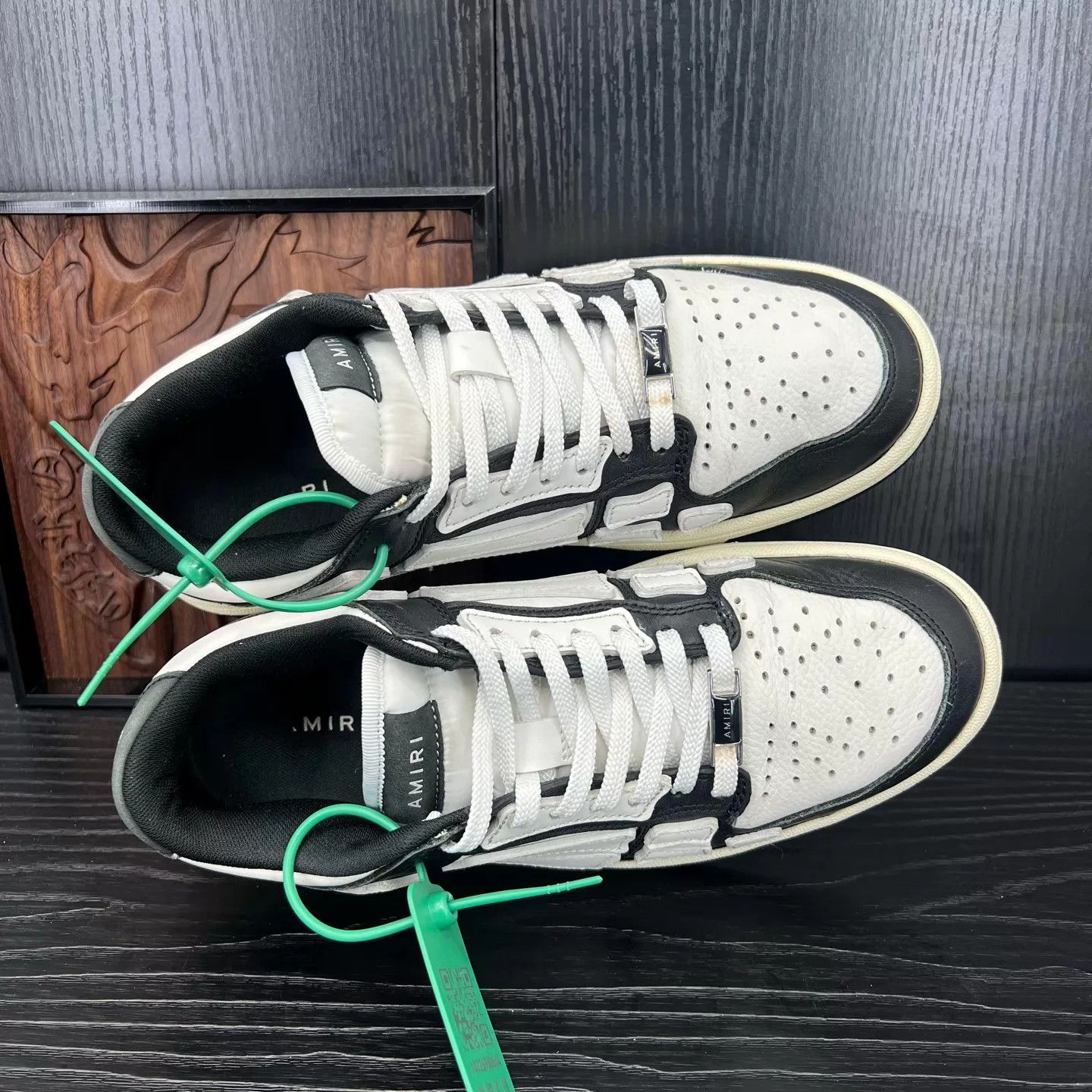 Amiri Amiri Bone 41 New Original Box Size US 8 / EU 41 - 6 Thumbnail