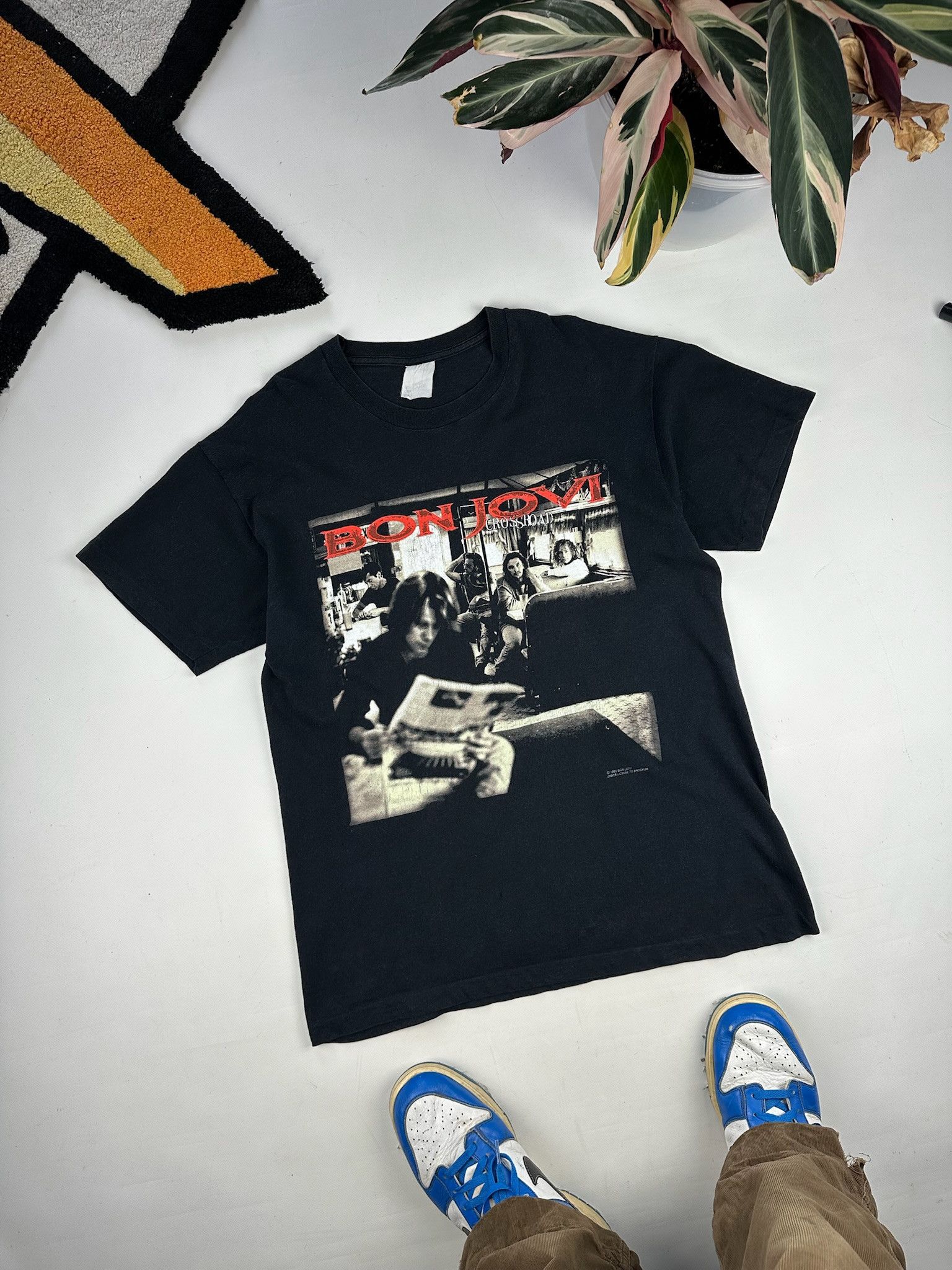 Band Tees vintage bon jovi shirts Size US L / EU 52-54 / 3 - 5 Thumbnail
