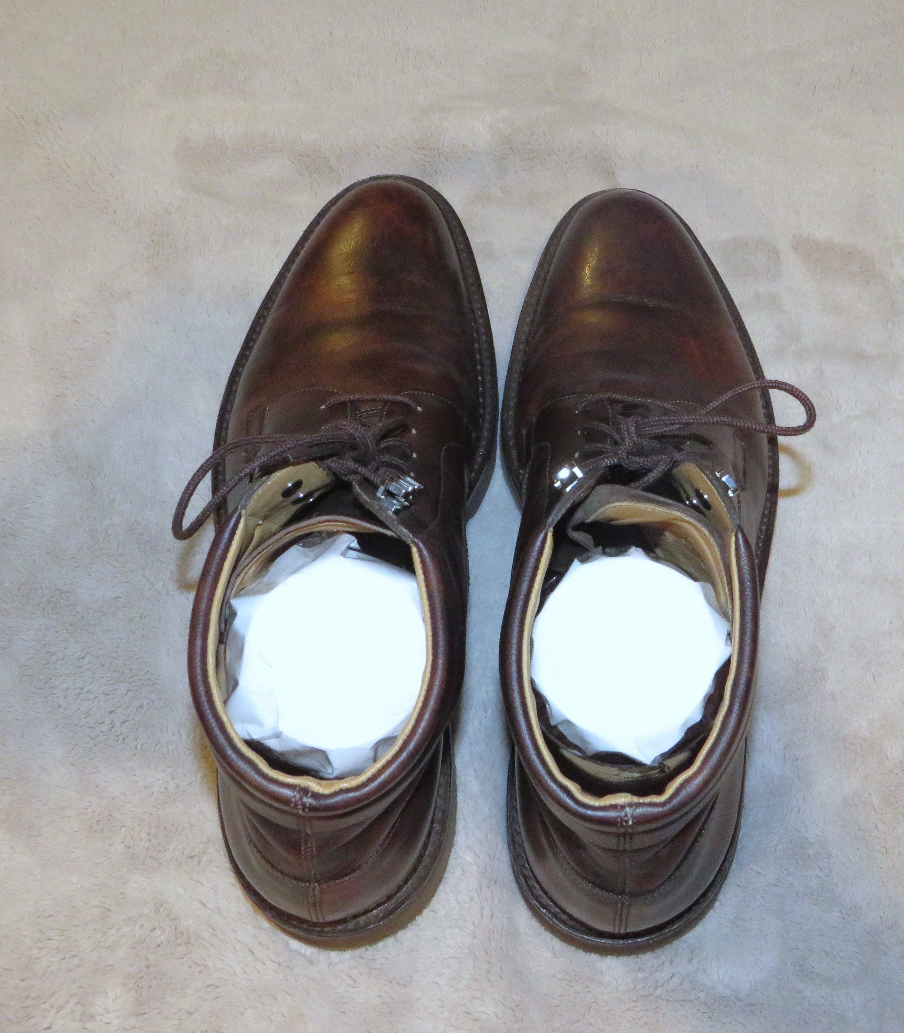 John Lobb Alder Musuem Calf Leather Lace Up Boots 11E NWOB Size US 11 / EU 44 - 7 Thumbnail