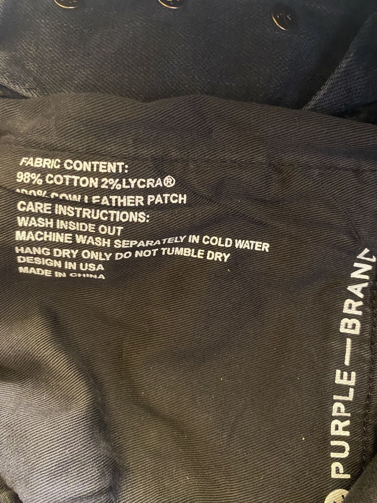 Purple Brand Purple Jeans Blowout Knee Size US 29 - 5 Thumbnail