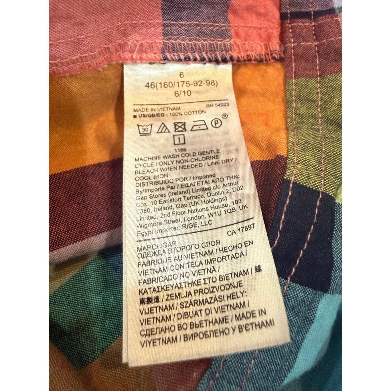 Gap Gap vintage cotton button skirt sz 6 Size 28" / US 6 / IT 42 - 4 Thumbnail