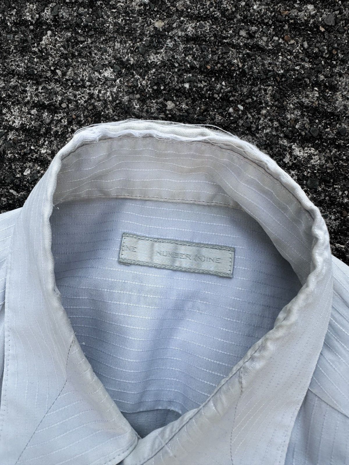 Number (N)ine Number(N)ine SS01 Jeff Buckley Mystery White Boy Shirt Size US M / EU 48-50 / 2 - 8 Thumbnail
