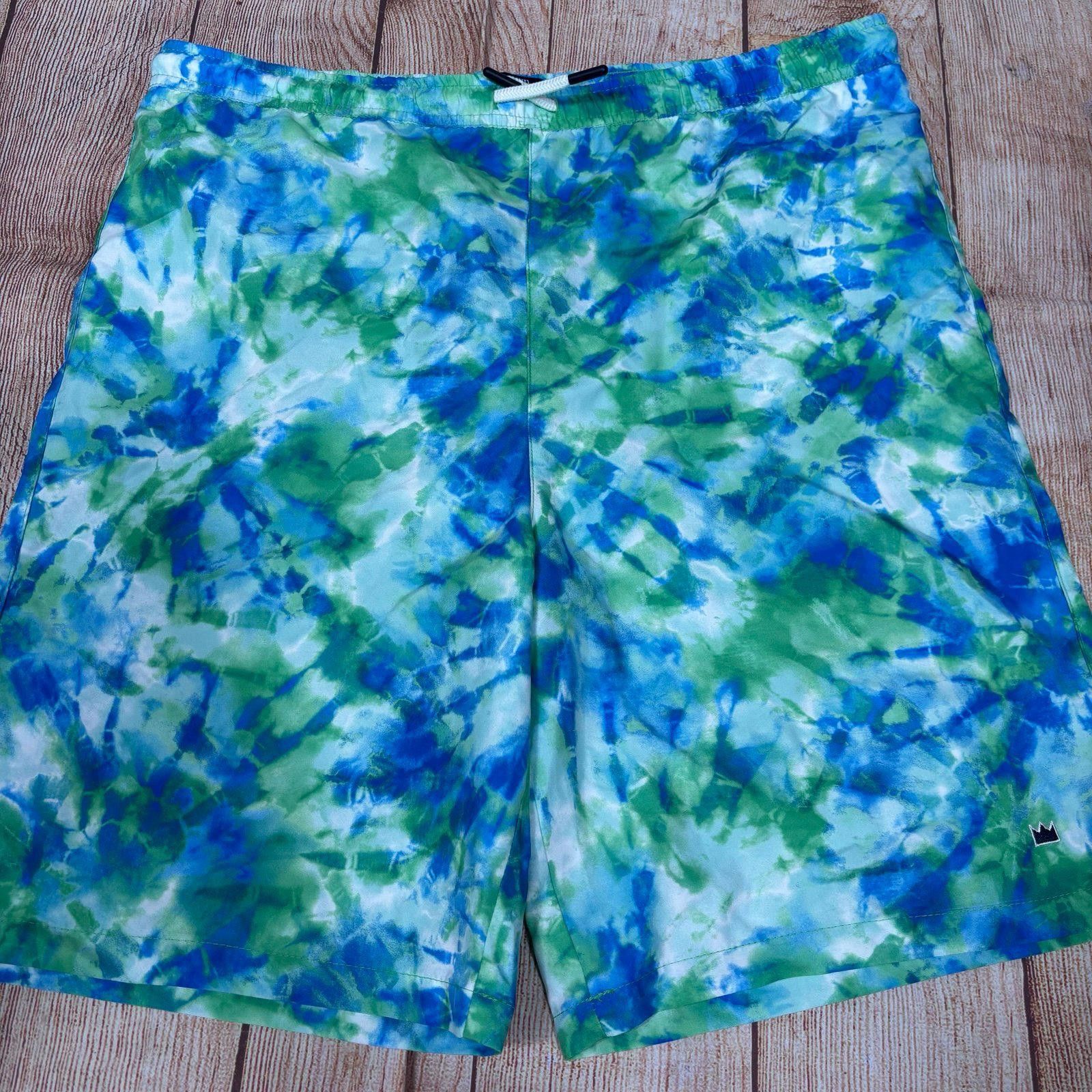 Other Crown & Ivy Boys Tie-Dye Swim Shorts XL Size US 26 / EU 42 - 1 Thumbnail