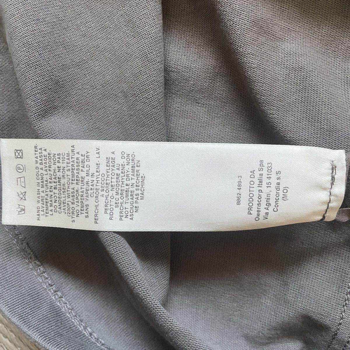 Rick Owens Rick Owens Mainline FW17 Glitter Sweatshirt Unisex Dark Dust Size US M / EU 48-50 / 2 - 7 Thumbnail