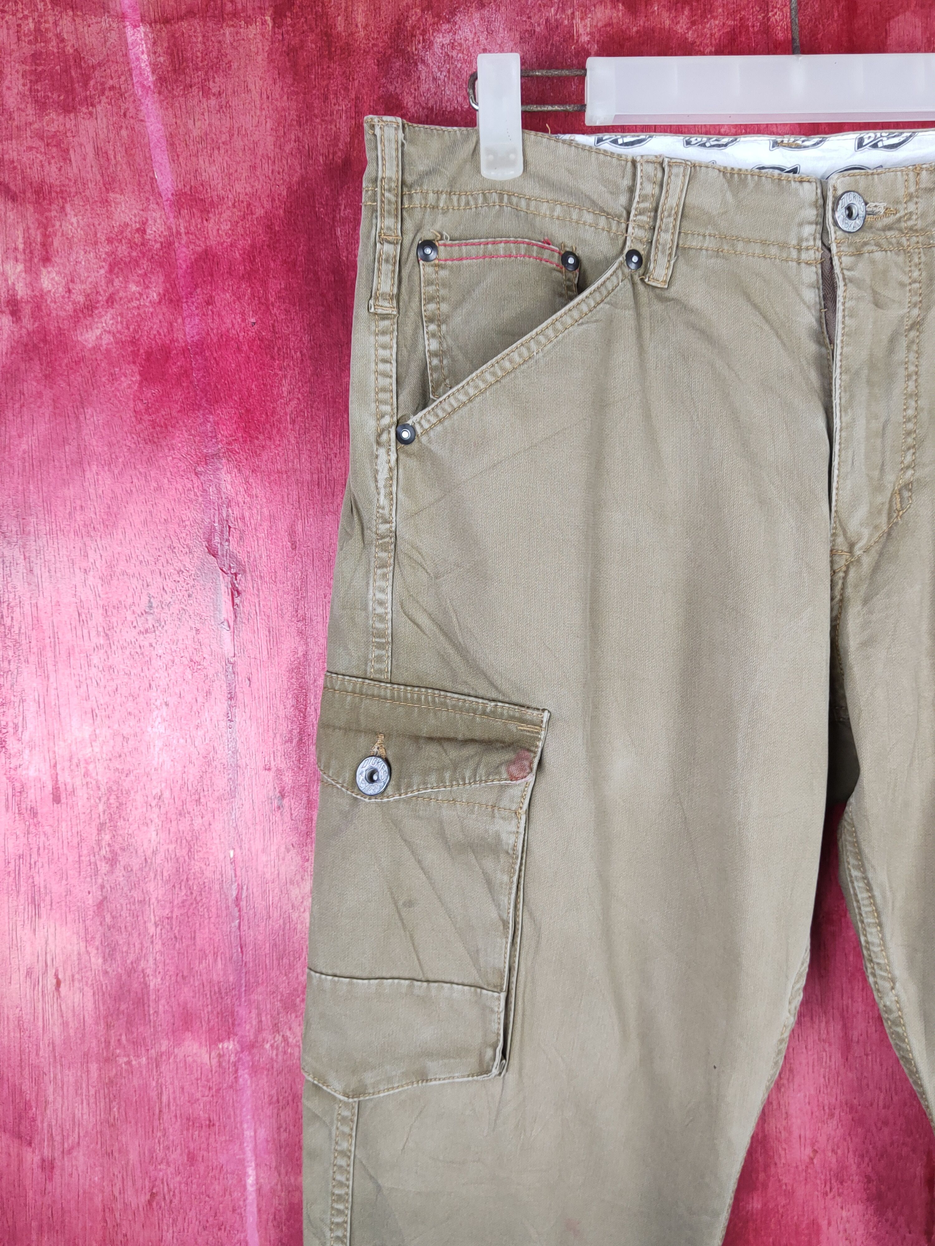 Dickies Dickies Brown Multipocket Tactical Cargo Pants #S1335 Size US 33 - 3 Thumbnail