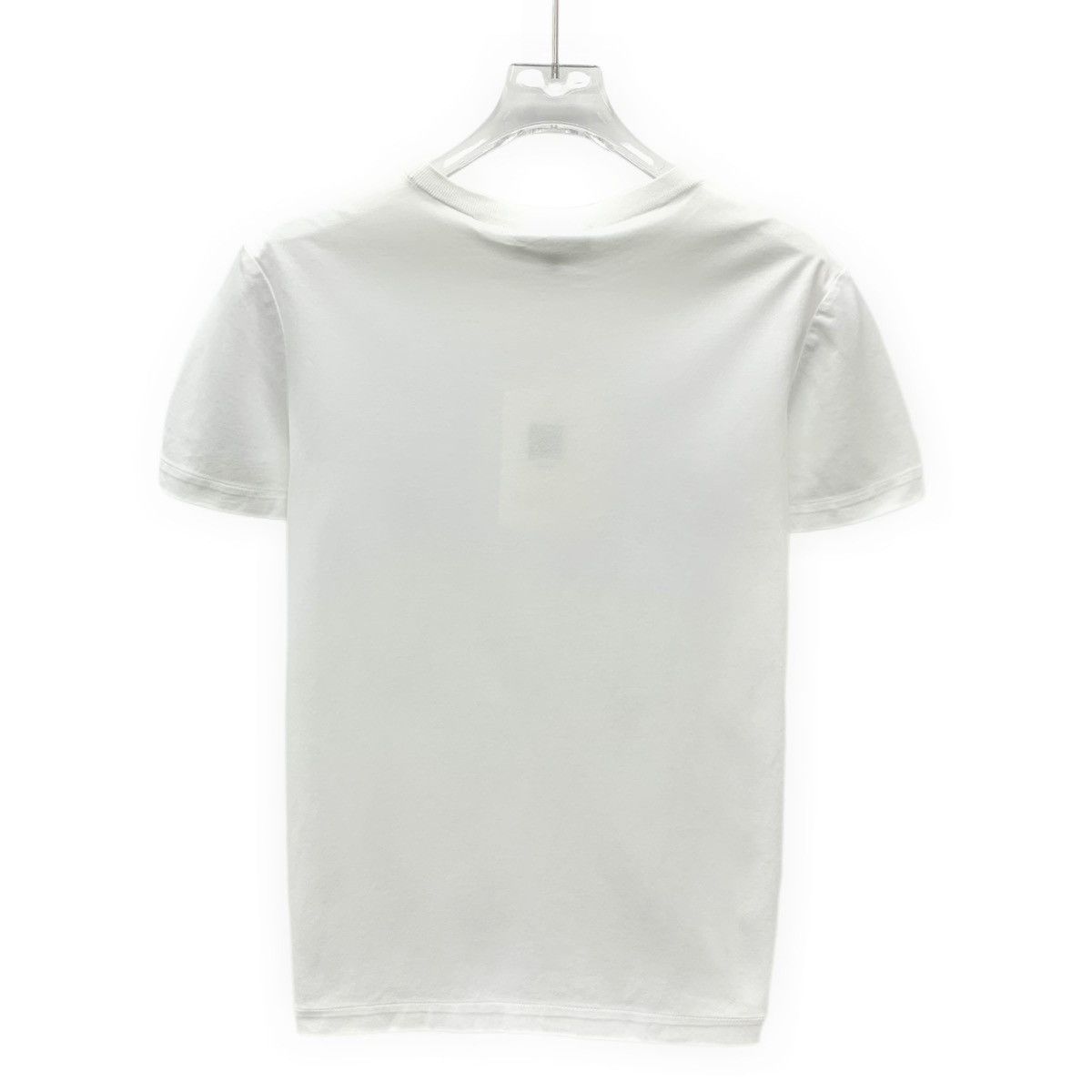 Loro Piana Loro Piana White Logo Embroidered Short Sleeve T-Shirt K26WX Size M / US 6-8 / IT 42-44 - 2 Thumbnail