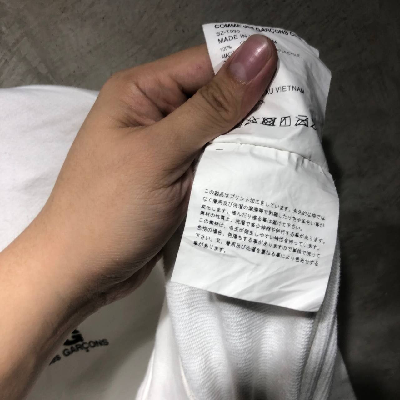 Comme des Garcons Comme Des Garcon CDG small logo pull over hoodie Size US XL / EU 56 / 4 - 13 Thumbnail