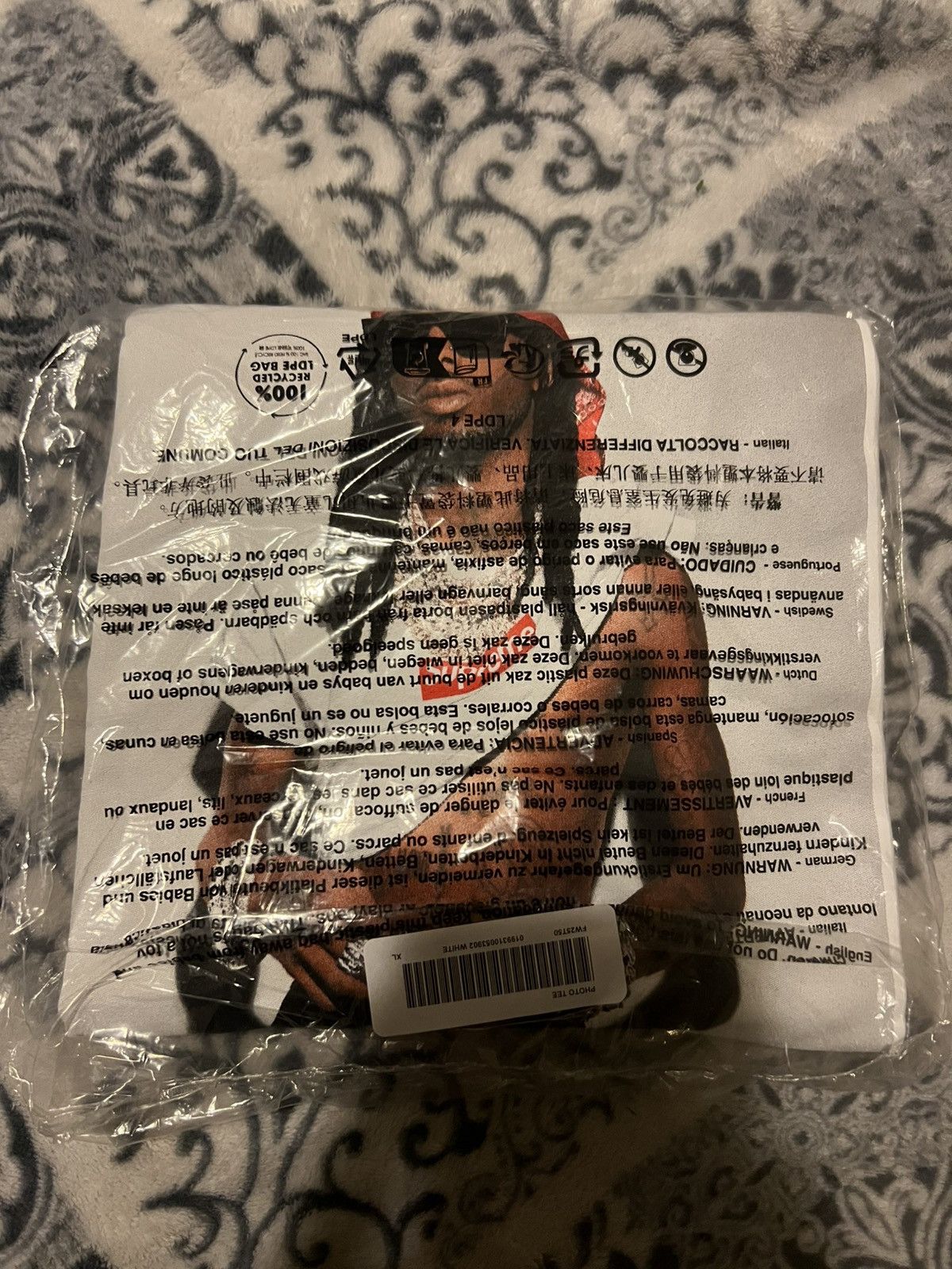 Supreme Supreme Playboi Carti Tee (White) Size US XL / EU 56 / 4 - 1 Thumbnail