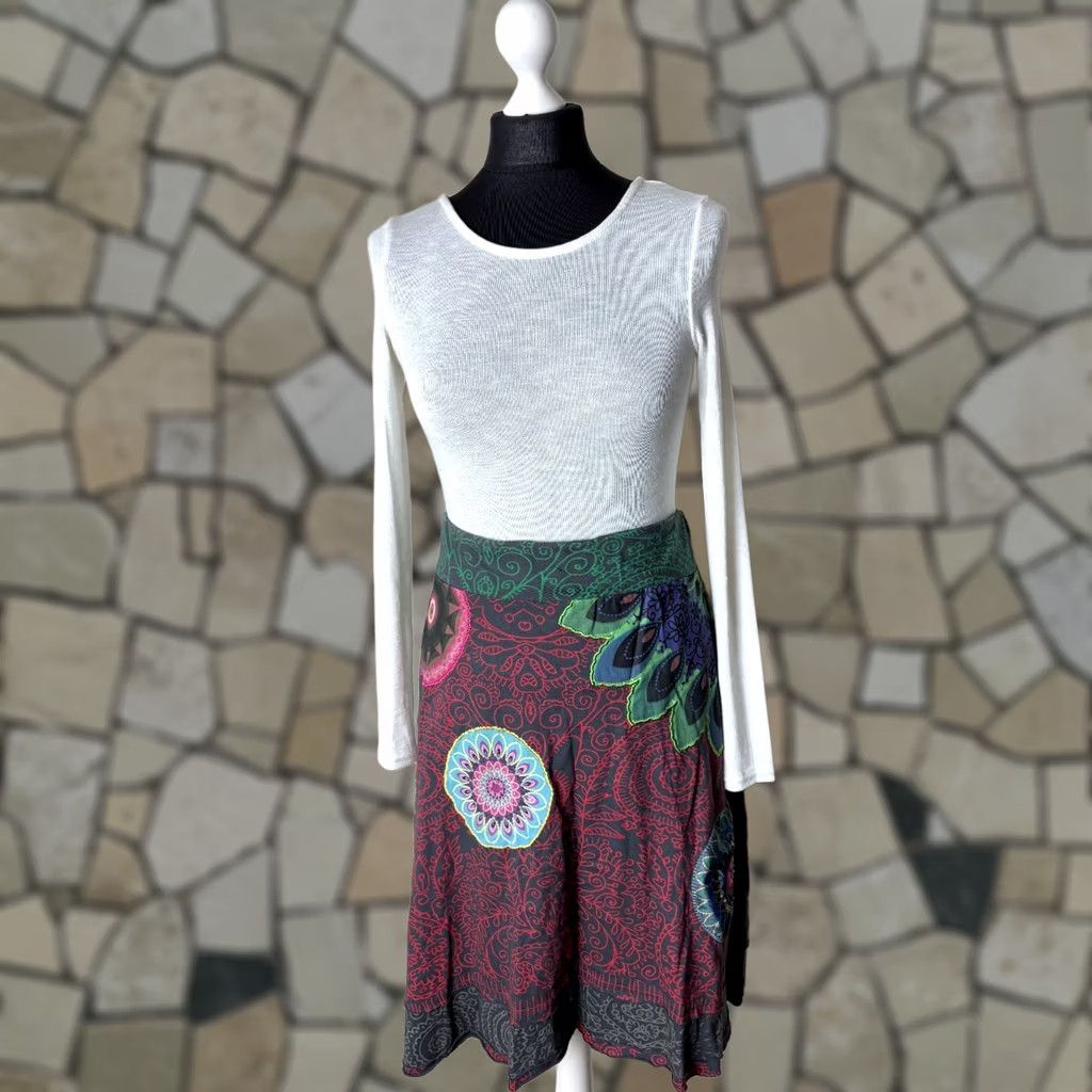 Desigual Desigual Skirt Womens Size M Multicoloured Size 32" / US 10 / IT 46 - 1 Thumbnail